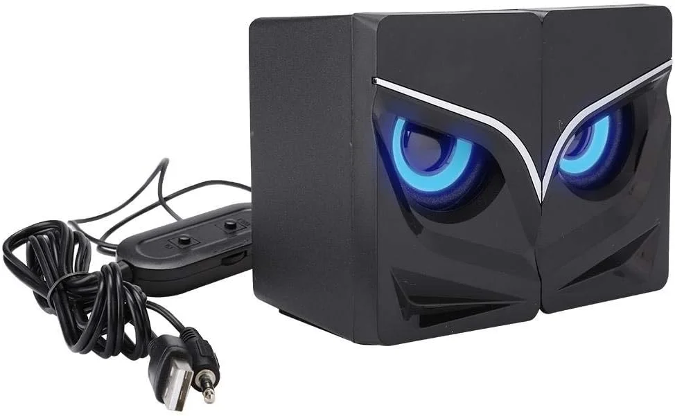 اسپیکر کامپیوتر سیمی، SADA V-128 دسکتاپ مینی USB 2.1 ساب ووفر ارتقا یافته اسپیکر کامپیوتر موبایل تلفن همراه نوت بوک استریو کوچک، با پتانسیل خنک اسپیکر کامپیوتر سیمی، SADA V-128 دسکتاپ مینی USB 2.1 ساب ووفر ارتقا یافته اسپیکر کامپیوتر موبایل تلفن همراه نوت بوک استریو کوچک، با پتانسیل خنک