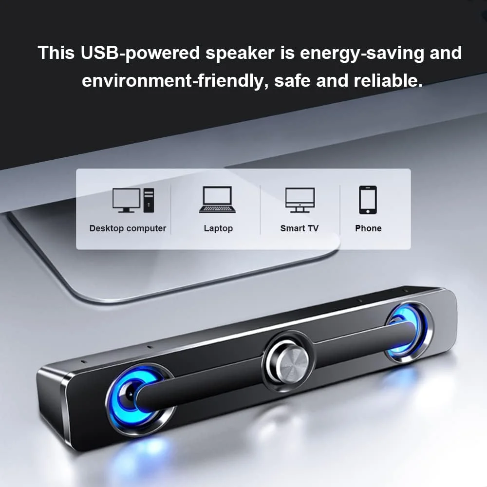 اسپیکر کامپیوتر V-111 سیمی USB ساب ووفر استریو قدرتمند نوار بلندگو باس جعبه صدای فراگیر برای کامپیوتر لپ تاپ تلفن تبلت MP3 MP4 اسپیکر کامپیوتر V-111 سیمی USB ساب ووفر استریو قدرتمند نوار بلندگو باس جعبه صدای فراگیر برای کامپیوتر لپ تاپ تلفن تبلت MP3 MP4
