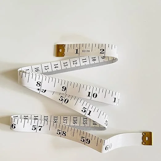 متر خیاطی 150 سانتی متری دو طرفه: نوار اندازه گیری پارچه نرم برای اندازه گیری بدن و پارچه خیاطی متر خیاطی 150 سانتی متری دو طرفه: نوار اندازه گیری پارچه نرم برای اندازه گیری بدن و پارچه خیاطی