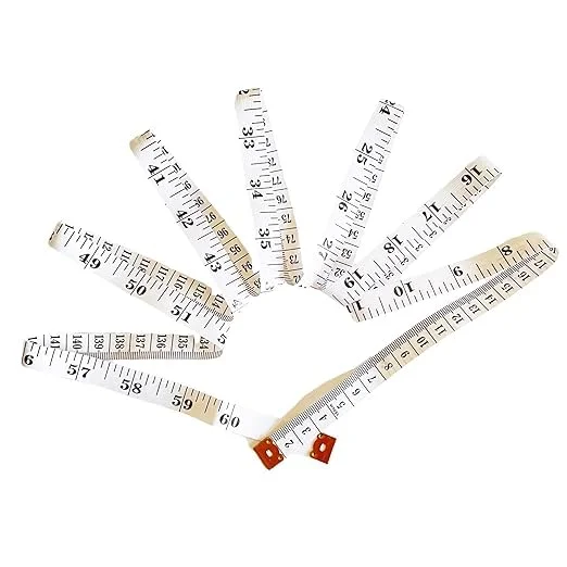 متر خیاطی 150 سانتی متری دو طرفه: نوار اندازه گیری پارچه نرم برای اندازه گیری بدن و پارچه خیاطی متر خیاطی 150 سانتی متری دو طرفه: نوار اندازه گیری پارچه نرم برای اندازه گیری بدن و پارچه خیاطی