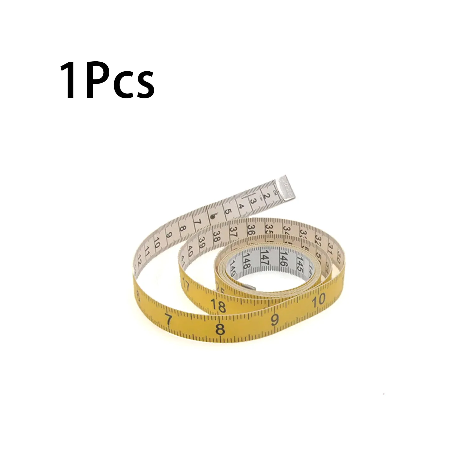 متر خیاطی نرم 150 سانتی متری، متر نواری انعطاف پذیر دو طرفه برای خیاطی، اندازه گیری بدن و پارچه متر خیاطی نرم 150 سانتی متری، متر نواری انعطاف پذیر دو طرفه برای خیاطی، اندازه گیری بدن و پارچه