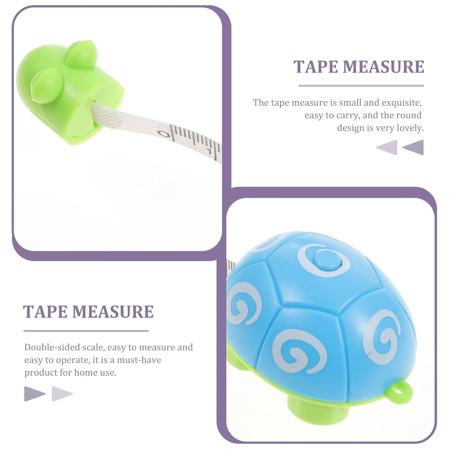 متر نواری بدن آی پلاس مایل 100 سانتی متری، متر اندازه گیری نرم لاک پشتی بامزه بچه گانه جمع شونده برای خیاطی پارچه ای، بافتنی، اندازه گیری های صنایع دستی خانگی متر نواری بدن آی پلاس مایل 100 سانتی متری، متر اندازه گیری نرم لاک پشتی بامزه بچه گانه جمع شونده برای خیاطی پارچه ای، بافتنی، اندازه گیری های صنایع دستی خانگی