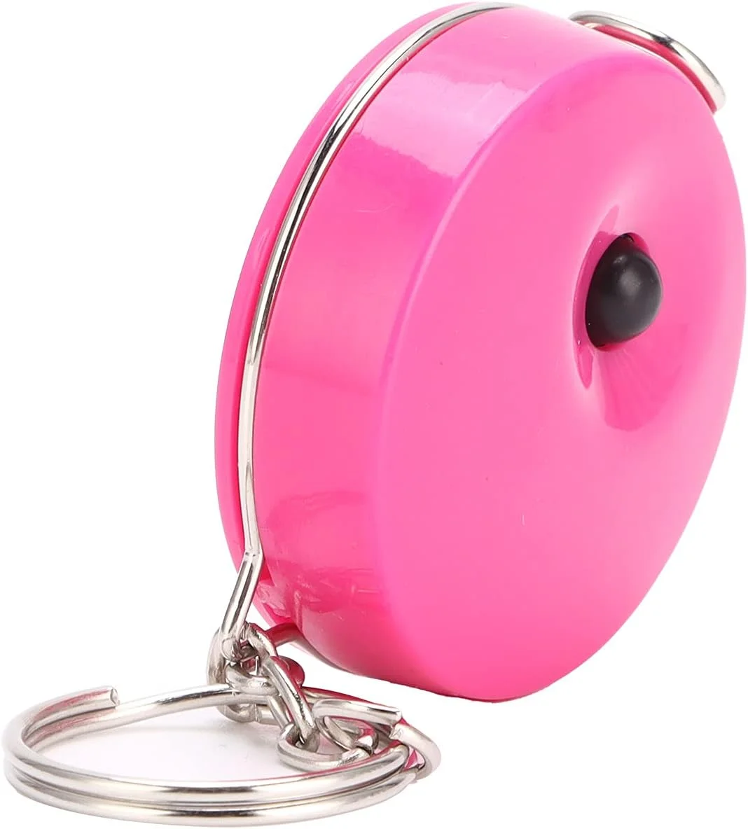 متر نواری بدن Juicemoo، متر نواری نرم جمع شونده، متر خیاطی به شکل جاکلیدی برای خیاطی، پارچه بافی (قرمز گل رز) متر نواری بدن Juicemoo، متر نواری نرم جمع شونده، متر خیاطی به شکل جاکلیدی برای خیاطی، پارچه بافی (قرمز گل رز)