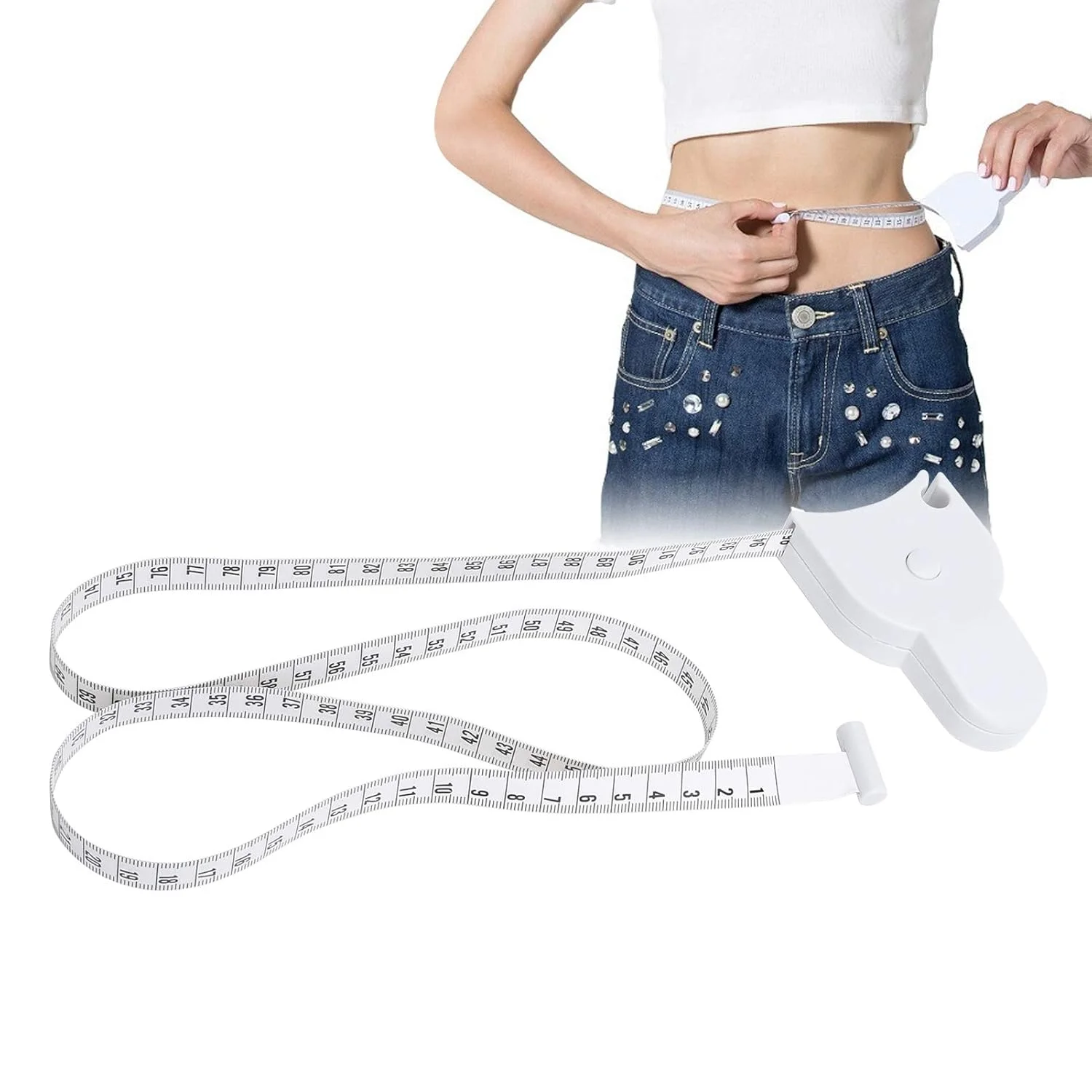 متر خیاطی هورایز برای بدن، متر نواری بدن، متر نواری صنایع دستی، متر جمع شونده باسن و پاها برای اندازه گیری نوار (دو طرفه) متر خیاطی هورایز برای بدن، متر نواری بدن، متر نواری صنایع دستی، متر جمع شونده باسن و پاها برای اندازه گیری نوار (دو طرفه)