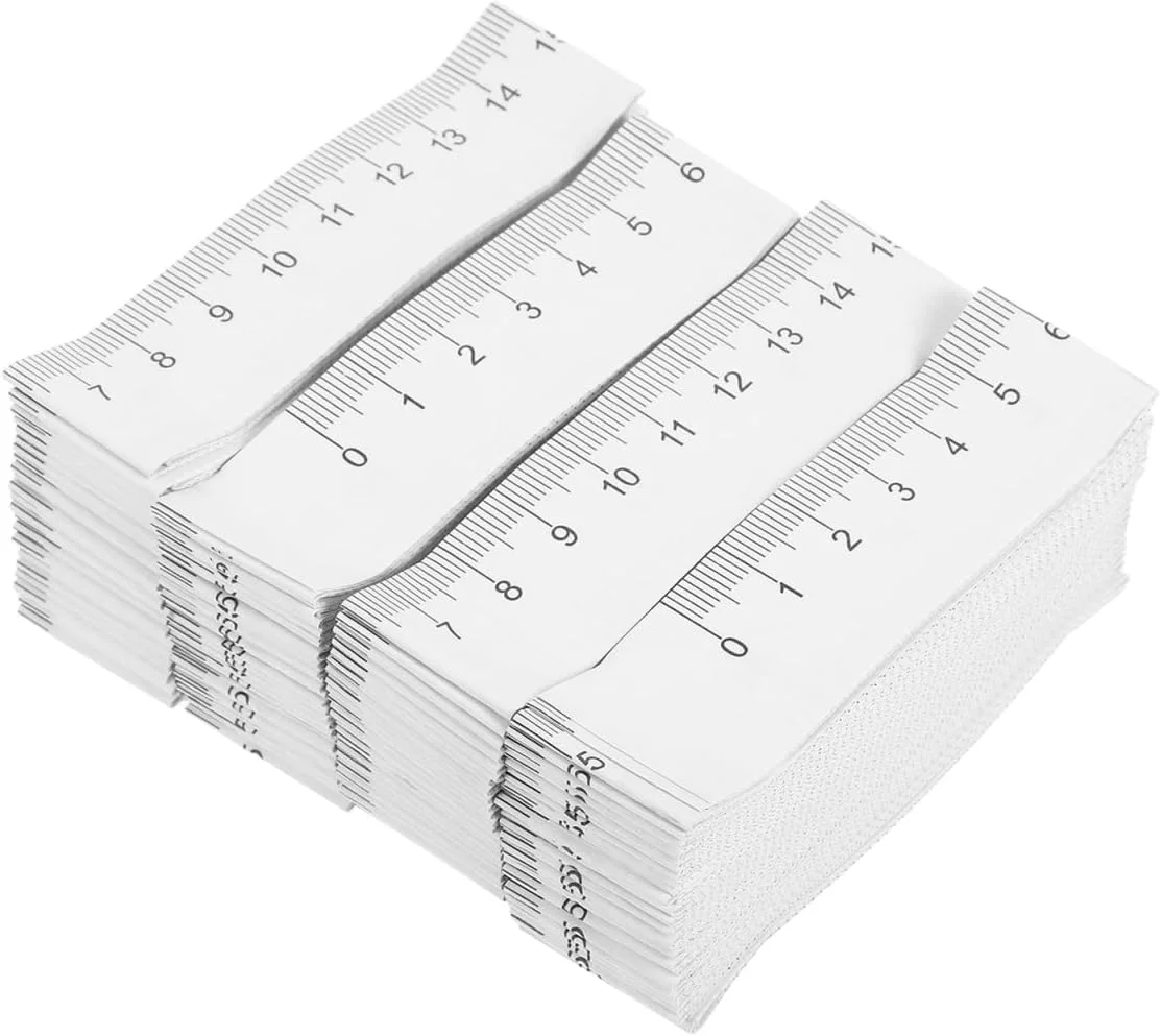 هوسوتیل بسته 100 عددی متر کاغذی 100 سانتی متری / 40 اینچی، متر نواری نرم سفید، متر خیاطی نرم دو طرفه، متر اندازه گیری بدن برای اندازه گیری های خانوادگی، دور سینه/کمر هوسوتیل بسته 100 عددی متر کاغذی 100 سانتی متری / 40 اینچی، متر نواری نرم سفید، متر خیاطی نرم دو طرفه، متر اندازه گیری بدن برای اندازه گیری های خانوادگی، دور سینه/کمر