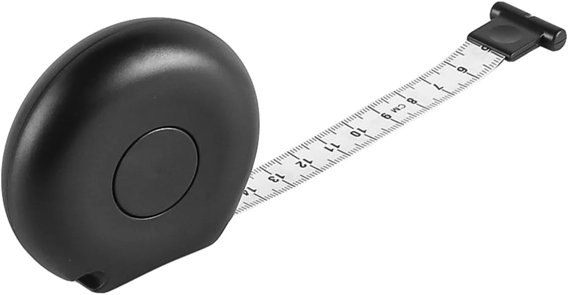 متر نواری بدن Ieron، 2 عدد، متر نواری نرم جمع شونده با قفل خودکار برای خیاطی و تناسب اندام - 2 متری متر نواری بدن Ieron، 2 عدد، متر نواری نرم جمع شونده با قفل خودکار برای خیاطی و تناسب اندام - 2 متری