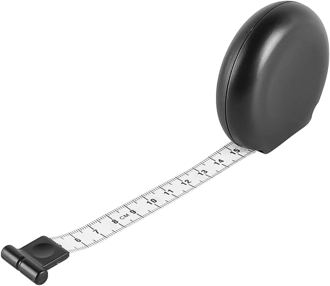 متر نواری بدن Ieron، 2 عدد، متر نواری نرم جمع شونده با قفل خودکار برای خیاطی و تناسب اندام - 2 متری متر نواری بدن Ieron، 2 عدد، متر نواری نرم جمع شونده با قفل خودکار برای خیاطی و تناسب اندام - 2 متری