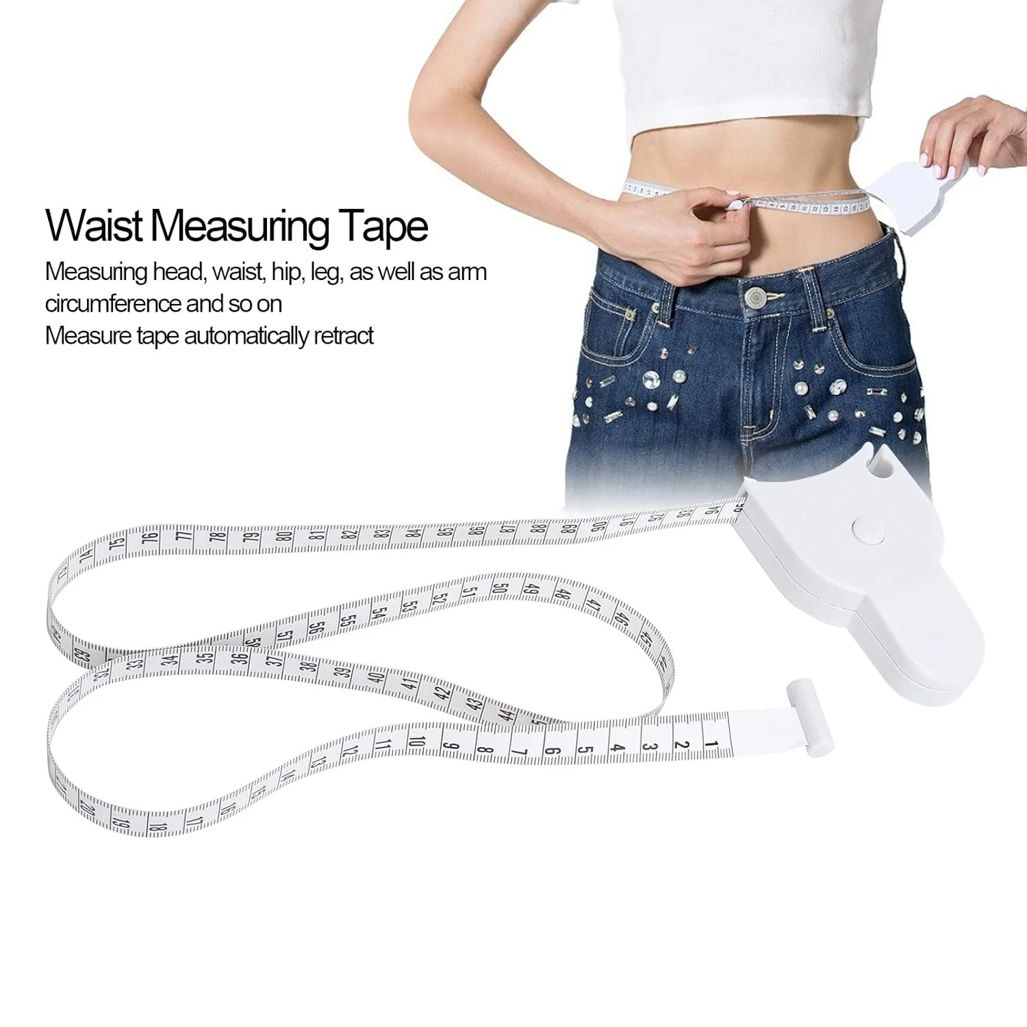 متر خیاطی هورایز برای بدن، متر نواری بدن، متر نواری صنایع دستی، متر جمع شونده باسن و پاها برای اندازه گیری نوار (دو طرفه) متر خیاطی هورایز برای بدن، متر نواری بدن، متر نواری صنایع دستی، متر جمع شونده باسن و پاها برای اندازه گیری نوار (دو طرفه)