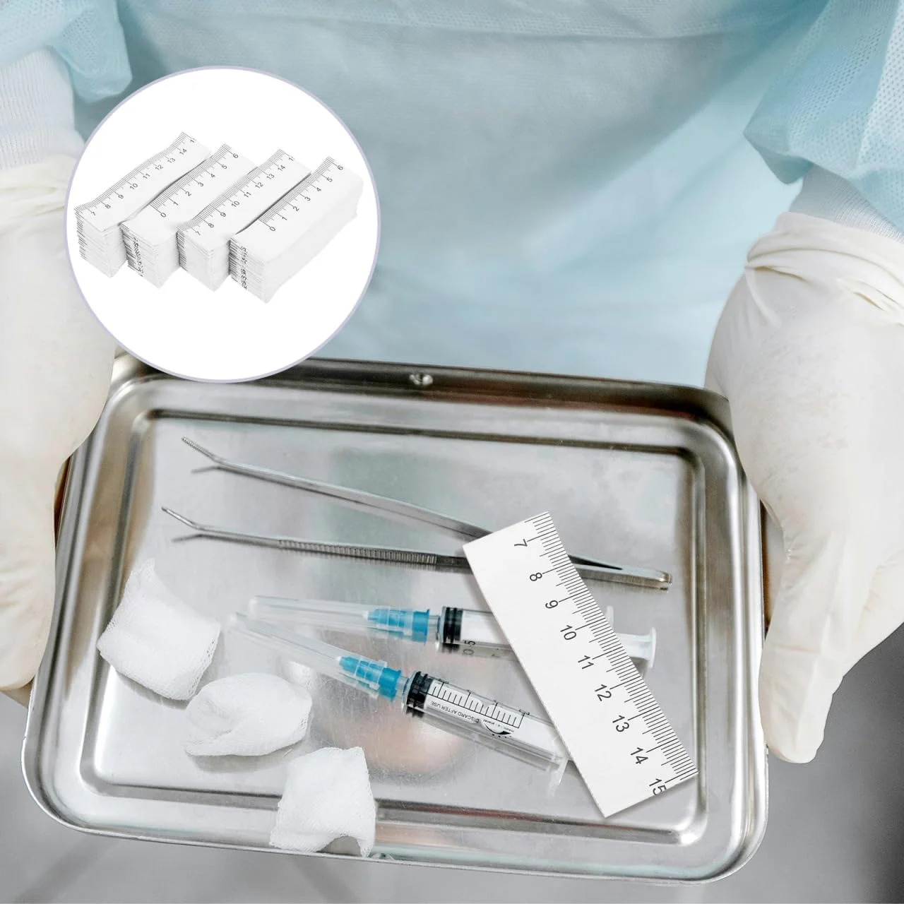 هوسوتیل بسته 100 عددی متر کاغذی 100 سانتی متری / 40 اینچی، متر نواری نرم سفید، متر خیاطی نرم دو طرفه، متر اندازه گیری بدن برای اندازه گیری های خانوادگی، دور سینه/کمر هوسوتیل بسته 100 عددی متر کاغذی 100 سانتی متری / 40 اینچی، متر نواری نرم سفید، متر خیاطی نرم دو طرفه، متر اندازه گیری بدن برای اندازه گیری های خانوادگی، دور سینه/کمر