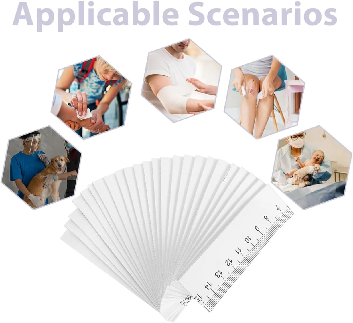 هوسوتیل بسته 100 عددی متر کاغذی 100 سانتی متری / 40 اینچی، متر نواری نرم سفید، متر خیاطی نرم دو طرفه، متر اندازه گیری بدن برای اندازه گیری های خانوادگی، دور سینه/کمر هوسوتیل بسته 100 عددی متر کاغذی 100 سانتی متری / 40 اینچی، متر نواری نرم سفید، متر خیاطی نرم دو طرفه، متر اندازه گیری بدن برای اندازه گیری های خانوادگی، دور سینه/کمر