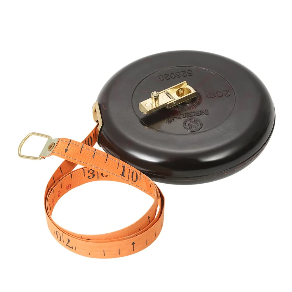 متر نواری فایبرگلاس 50 متری HKMA، اندازه گیری دو طرفه حرفه ای جمع شونده با حلقه بلند، علامت گذاری بزرگ، خط کش انعطاف پذیر دیسکی دستی برای خیاطی، دوخت، سازندگان متر نواری فایبرگلاس 50 متری HKMA، اندازه گیری دو طرفه حرفه ای جمع شونده با حلقه بلند، علامت گذاری بزرگ، خط کش انعطاف پذیر دیسکی دستی برای خیاطی، دوخت، سازندگان