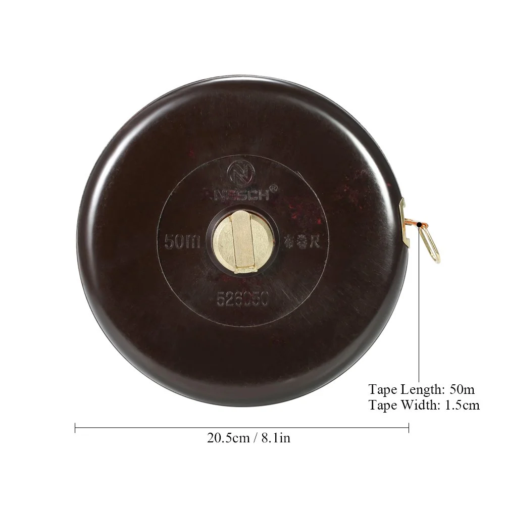 متر نواری فایبرگلاس 50 متری HKMA، اندازه گیری دو طرفه حرفه ای جمع شونده با حلقه بلند، علامت گذاری بزرگ، خط کش انعطاف پذیر دیسکی دستی برای خیاطی، دوخت، سازندگان متر نواری فایبرگلاس 50 متری HKMA، اندازه گیری دو طرفه حرفه ای جمع شونده با حلقه بلند، علامت گذاری بزرگ، خط کش انعطاف پذیر دیسکی دستی برای خیاطی، دوخت، سازندگان