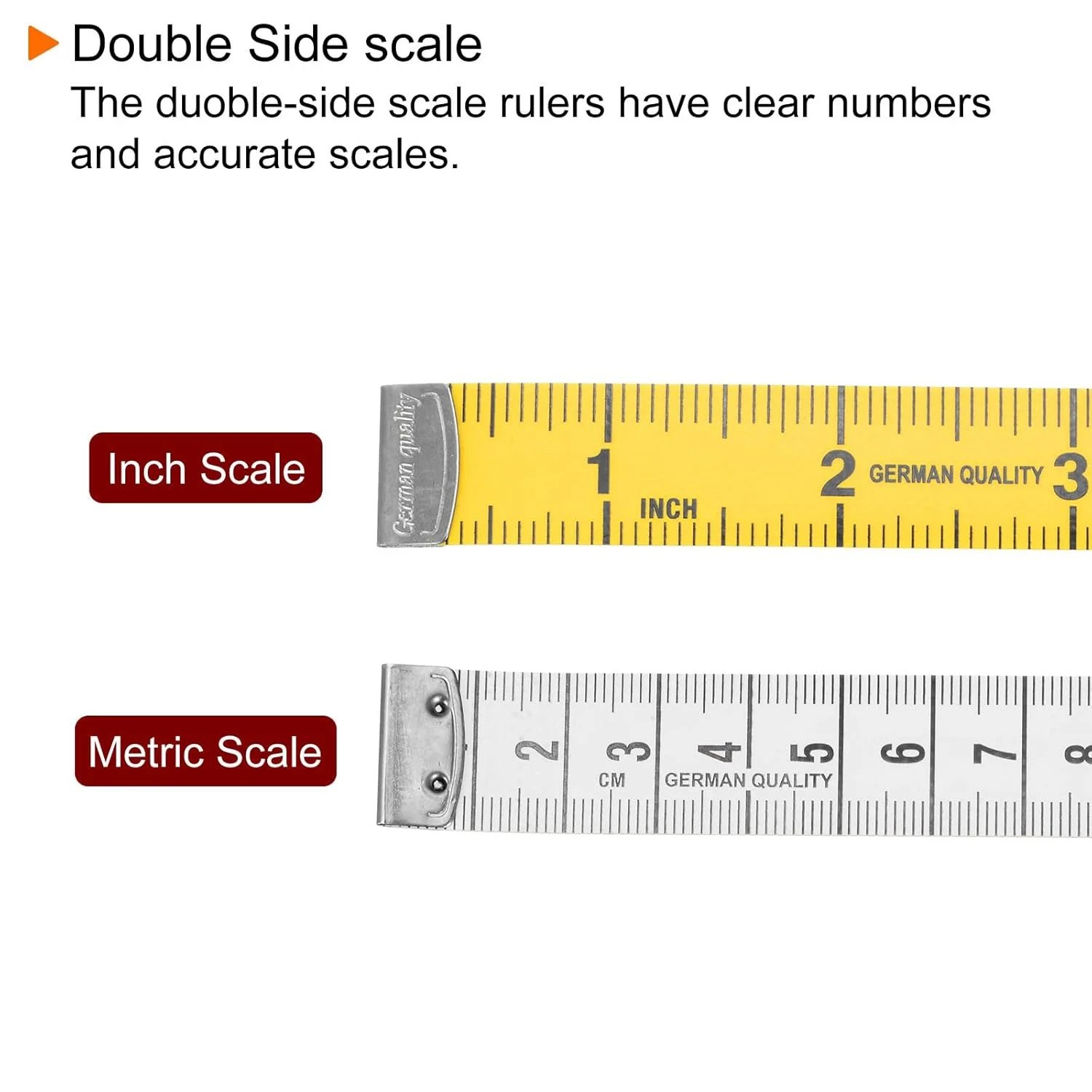 متر خیاطی نرم هرفینگتون، 200 سانتیمتر/79 اینچ، دو مقیاسی، انعطافپذیر، مناسب برای اندازهگیری بدن و لباس متر خیاطی نرم هرفینگتون، 200 سانتیمتر/79 اینچ، دو مقیاسی، انعطافپذیر، مناسب برای اندازهگیری بدن و لباس