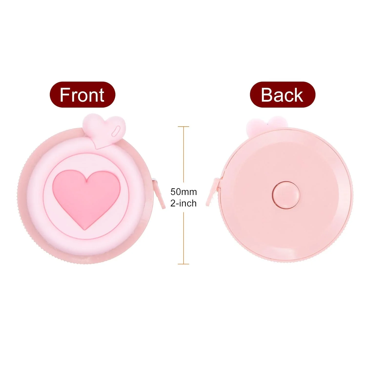 متر خیاطی نرم هارتینگتون 3 عددی 1.5 متری جمع شونده طرح کارتونی مینی، متر نواری بامزه برای خیاطی، صنایع دستی، اندازه گیری بدن، طرح قلب صورتی متر خیاطی نرم هارتینگتون 3 عددی 1.5 متری جمع شونده طرح کارتونی مینی، متر نواری بامزه برای خیاطی، صنایع دستی، اندازه گیری بدن، طرح قلب صورتی