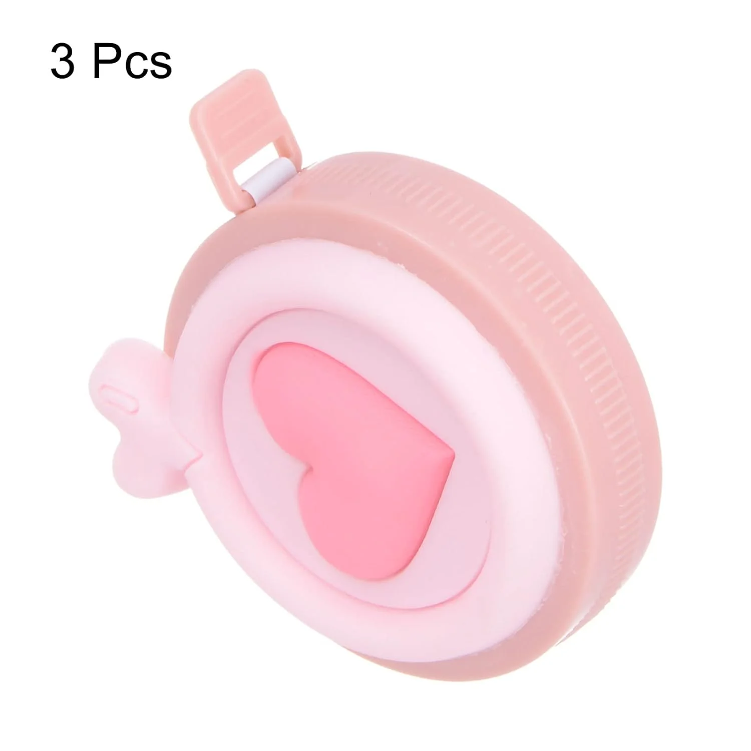 متر خیاطی نرم هارتینگتون 3 عددی 1.5 متری جمع شونده طرح کارتونی مینی، متر نواری بامزه برای خیاطی، صنایع دستی، اندازه گیری بدن، طرح قلب صورتی متر خیاطی نرم هارتینگتون 3 عددی 1.5 متری جمع شونده طرح کارتونی مینی، متر نواری بامزه برای خیاطی، صنایع دستی، اندازه گیری بدن، طرح قلب صورتی