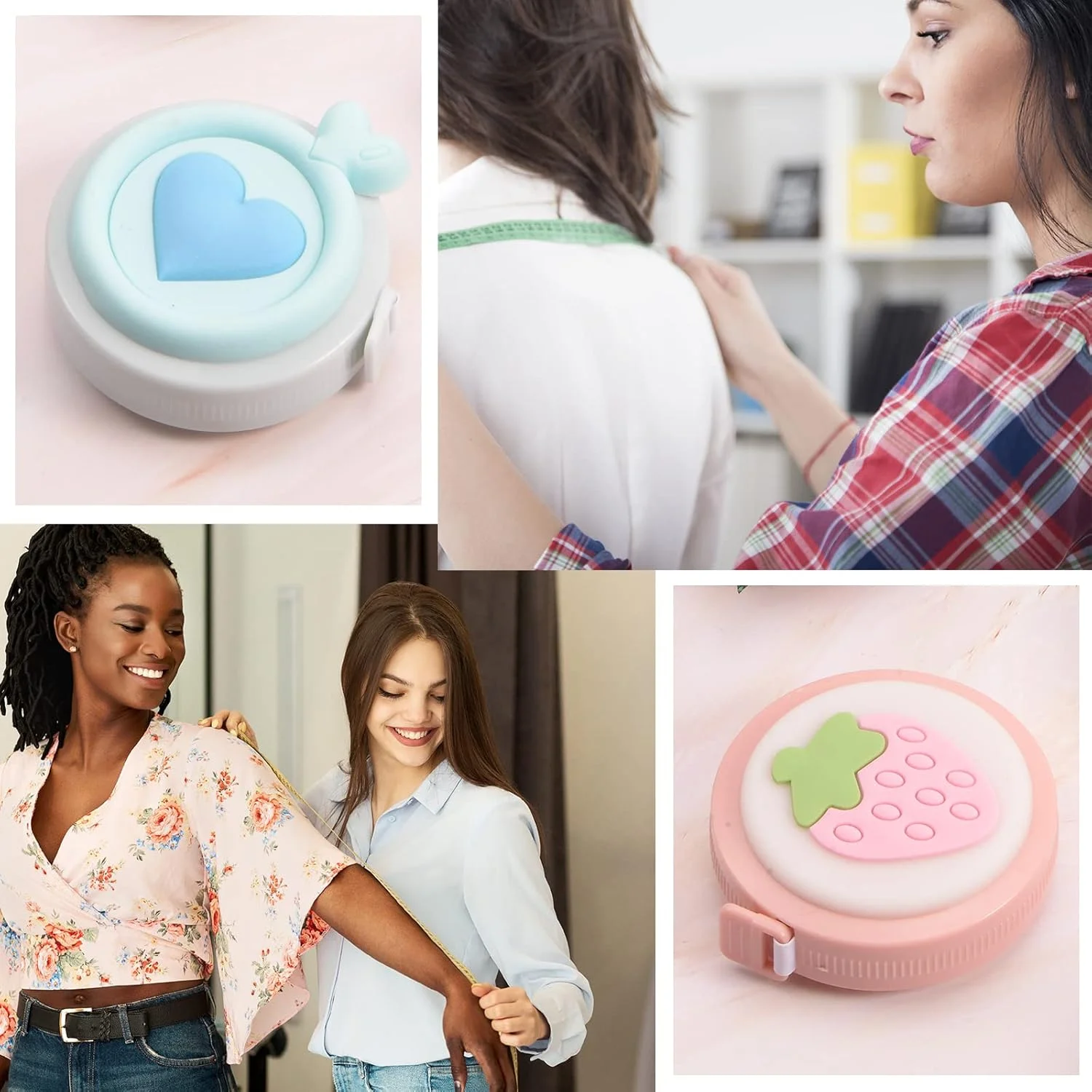 متر خیاطی نرم هارفینگتون 3 عددی 1.5 متری جمع شونده طرح کارتونی مینی، متر نواری فانتزی برای خیاطی، پارچه، اندازه گیری بدن، گل بنفش متر خیاطی نرم هارفینگتون 3 عددی 1.5 متری جمع شونده طرح کارتونی مینی، متر نواری فانتزی برای خیاطی، پارچه، اندازه گیری بدن، گل بنفش