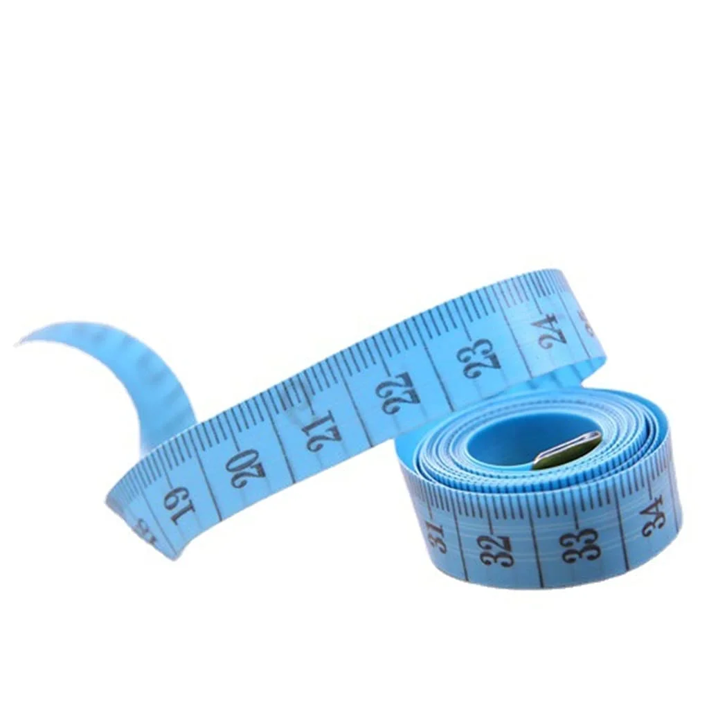 خط کش نرم و انعطاف پذیر 2 عددی، مناسب برای اندازه گیری بدن، خیاطی، خیاط لباس، آبی، مقرون به صرفه و با کیفیت استاندارد خط کش نرم و انعطاف پذیر 2 عددی، مناسب برای اندازه گیری بدن، خیاطی، خیاط لباس، آبی، مقرون به صرفه و با کیفیت استاندارد