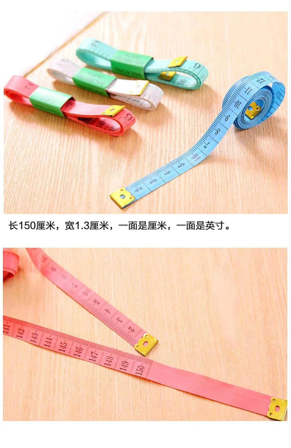 خط کش نرم و انعطاف پذیر 2 عددی، مناسب برای اندازه گیری بدن، خیاطی، خیاط لباس، آبی، مقرون به صرفه و با کیفیت استاندارد خط کش نرم و انعطاف پذیر 2 عددی، مناسب برای اندازه گیری بدن، خیاطی، خیاط لباس، آبی، مقرون به صرفه و با کیفیت استاندارد