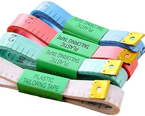 Gaodpz خط کش خیاطی نرم 60 اینچی/150 سانتی متری، متر کوچک خیاطی، نوار اندازه گیری بدن، نوار اندازه گیری خیاطی، رنگ تصادفی (رنگ: A) Gaodpz خط کش خیاطی نرم 60 اینچی/150 سانتی متری، متر کوچک خیاطی، نوار اندازه گیری بدن، نوار اندازه گیری خیاطی، رنگ تصادفی (رنگ: A)