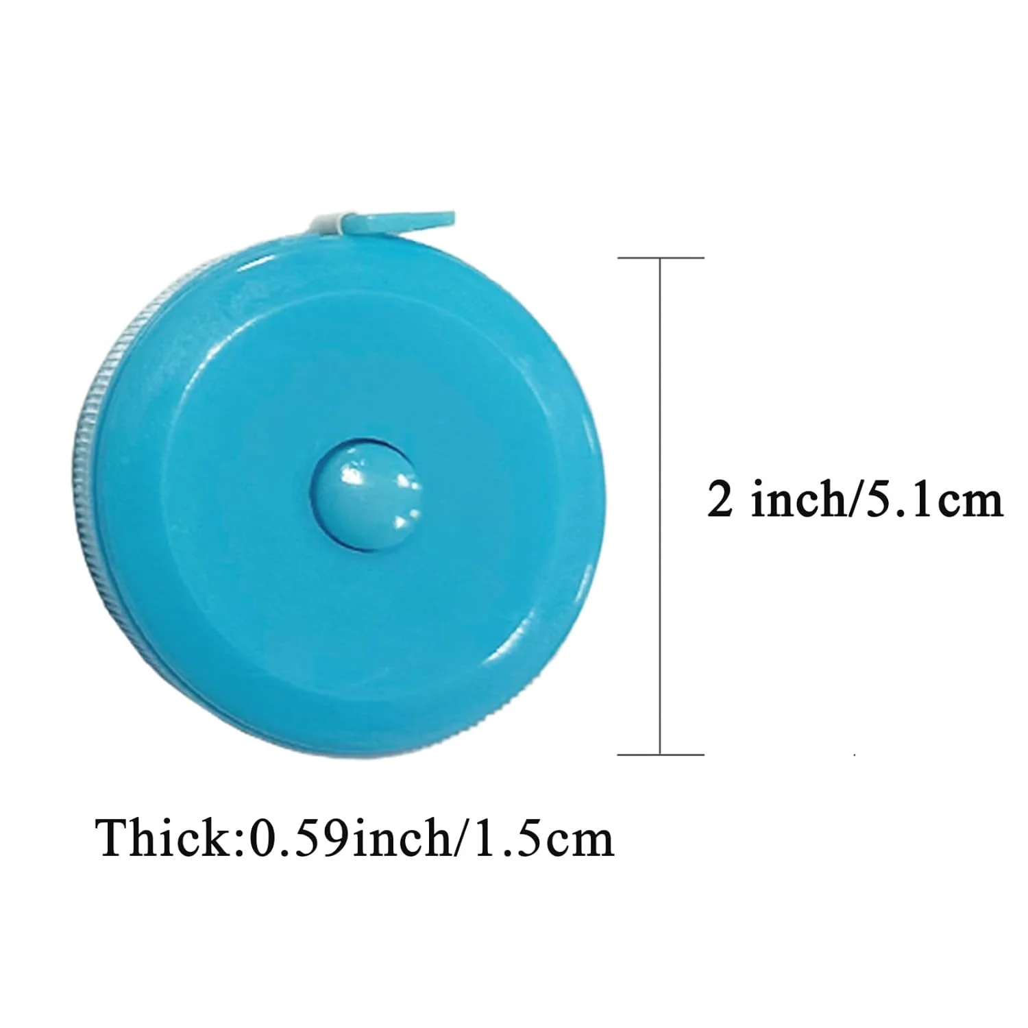 GDMINLO بسته 3 عددی متر نواری، متر اندازه گیری برای اندازه گیری بدن، کاهش وزن، جمع شونده 1.5 متری 60 اینچی، متر نواری دو طرفه دکمه فشاری کوچک برای اندازه گیری بدن (صورتی، بنفش، آبی آسمانی) GDMINLO بسته 3 عددی متر نواری، متر اندازه گیری برای اندازه گیری بدن، کاهش وزن، جمع شونده 1.5 متری 60 اینچی، متر نواری دو طرفه دکمه فشاری کوچک برای اندازه گیری بدن (صورتی، بنفش، آبی آسمانی)