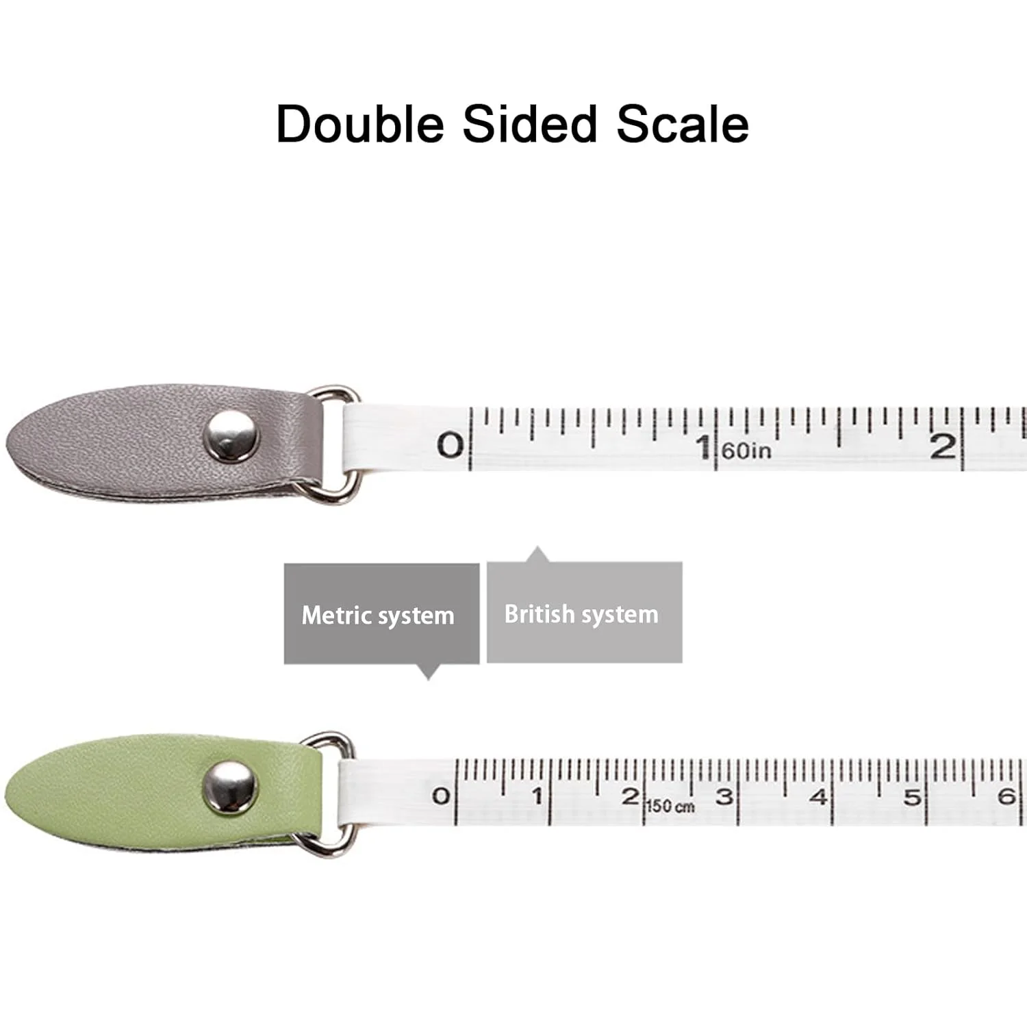 متر خیاطی نرم GAILY YOUTH، متر اندازه گیری بدن 150 سانتی متر، متر نواری خیاطی با مقیاس دوگانه، متر نواری جمع شونده برای اندازه گیری بدن، تناسب اندام، خیاطی (صورتی گرد) متر خیاطی نرم GAILY YOUTH، متر اندازه گیری بدن 150 سانتی متر، متر نواری خیاطی با مقیاس دوگانه، متر نواری جمع شونده برای اندازه گیری بدن، تناسب اندام، خیاطی (صورتی گرد)