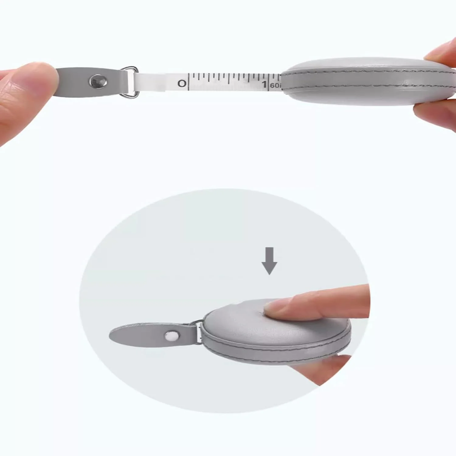 متر خیاطی نرم GAILY YOUTH، متر اندازه گیری بدن 150 سانتی متر، متر نواری خیاطی با مقیاس دوگانه، متر نواری جمع شونده برای اندازه گیری بدن، تناسب اندام، خیاطی (صورتی گرد) متر خیاطی نرم GAILY YOUTH، متر اندازه گیری بدن 150 سانتی متر، متر نواری خیاطی با مقیاس دوگانه، متر نواری جمع شونده برای اندازه گیری بدن، تناسب اندام، خیاطی (صورتی گرد)