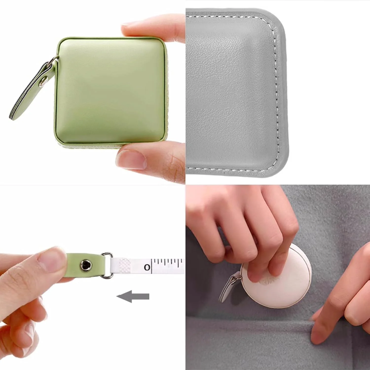 متر خیاطی نرم GAILY YOUTH، متر اندازه گیری بدن 150 سانتی متر، متر نواری خیاطی با مقیاس دوگانه، متر نواری جمع شونده برای اندازه گیری بدن، تناسب اندام و خیاطی (سفید گرد) متر خیاطی نرم GAILY YOUTH، متر اندازه گیری بدن 150 سانتی متر، متر نواری خیاطی با مقیاس دوگانه، متر نواری جمع شونده برای اندازه گیری بدن، تناسب اندام و خیاطی (سفید گرد)