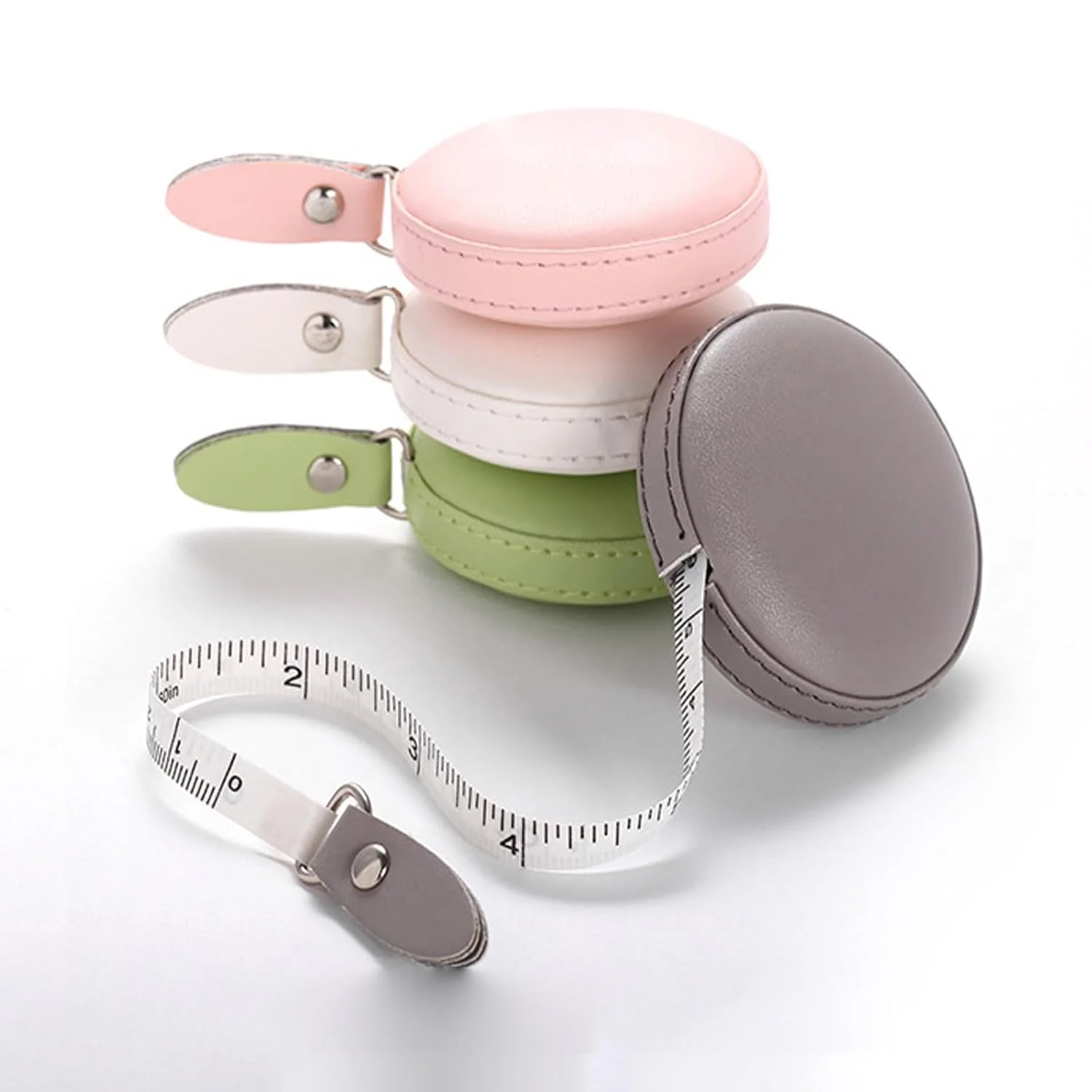 متر خیاطی نرم GAILY YOUTH، متر اندازه گیری بدن 150 سانتی متر، متر نواری خیاطی با مقیاس دوگانه، متر نواری جمع شونده برای اندازه گیری بدن، تناسب اندام و خیاطی (سفید گرد) متر خیاطی نرم GAILY YOUTH، متر اندازه گیری بدن 150 سانتی متر، متر نواری خیاطی با مقیاس دوگانه، متر نواری جمع شونده برای اندازه گیری بدن، تناسب اندام و خیاطی (سفید گرد)