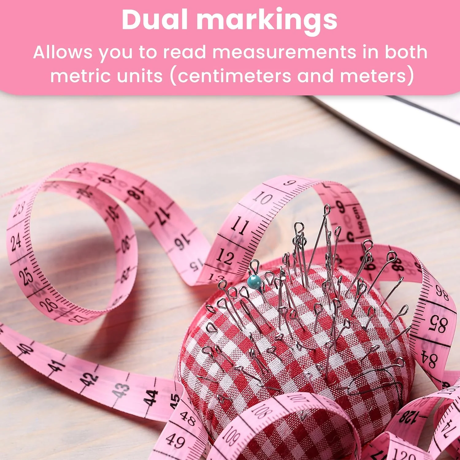 مجموعه متر خیاطی گجتایم آمریکا (بسته 5 عددی) - ابزار اندازه گیری برای دور کمر و بدن، خیاطی، صنایع دستی، DIY، بافندگی، تناسب اندام - جمع شونده، نرم و انعطاف پذیر مجموعه متر خیاطی گجتایم آمریکا (بسته 5 عددی) - ابزار اندازه گیری برای دور کمر و بدن، خیاطی، صنایع دستی، DIY، بافندگی، تناسب اندام - جمع شونده، نرم و انعطاف پذیر