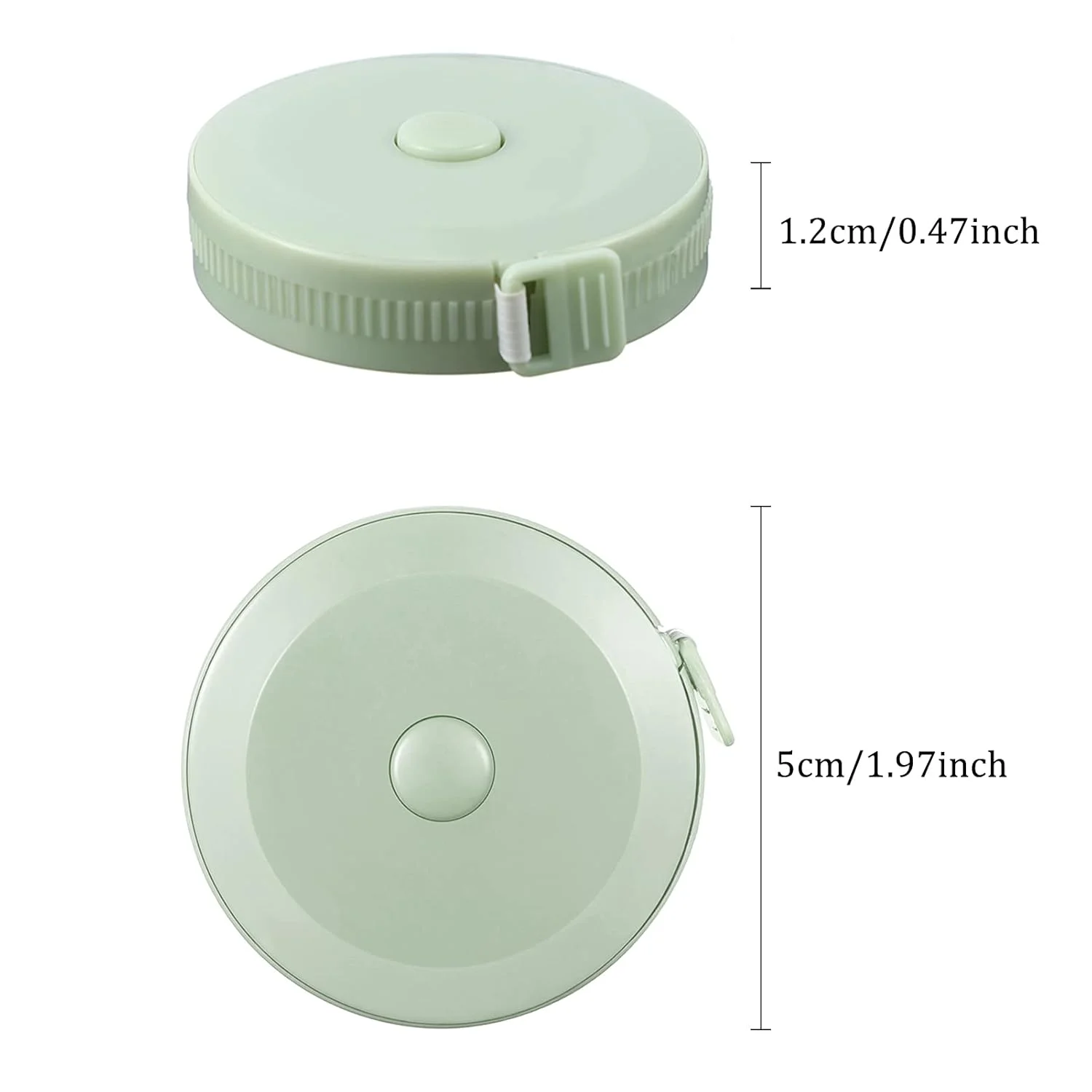 متر خیاطی فویامپ 3 عددی 200 سانتی متری / 79 اینچی، متر خیاطی جمع شونده برای اندازه گیری طول، سینه، کمر متر خیاطی فویامپ 3 عددی 200 سانتی متری / 79 اینچی، متر خیاطی جمع شونده برای اندازه گیری طول، سینه، کمر