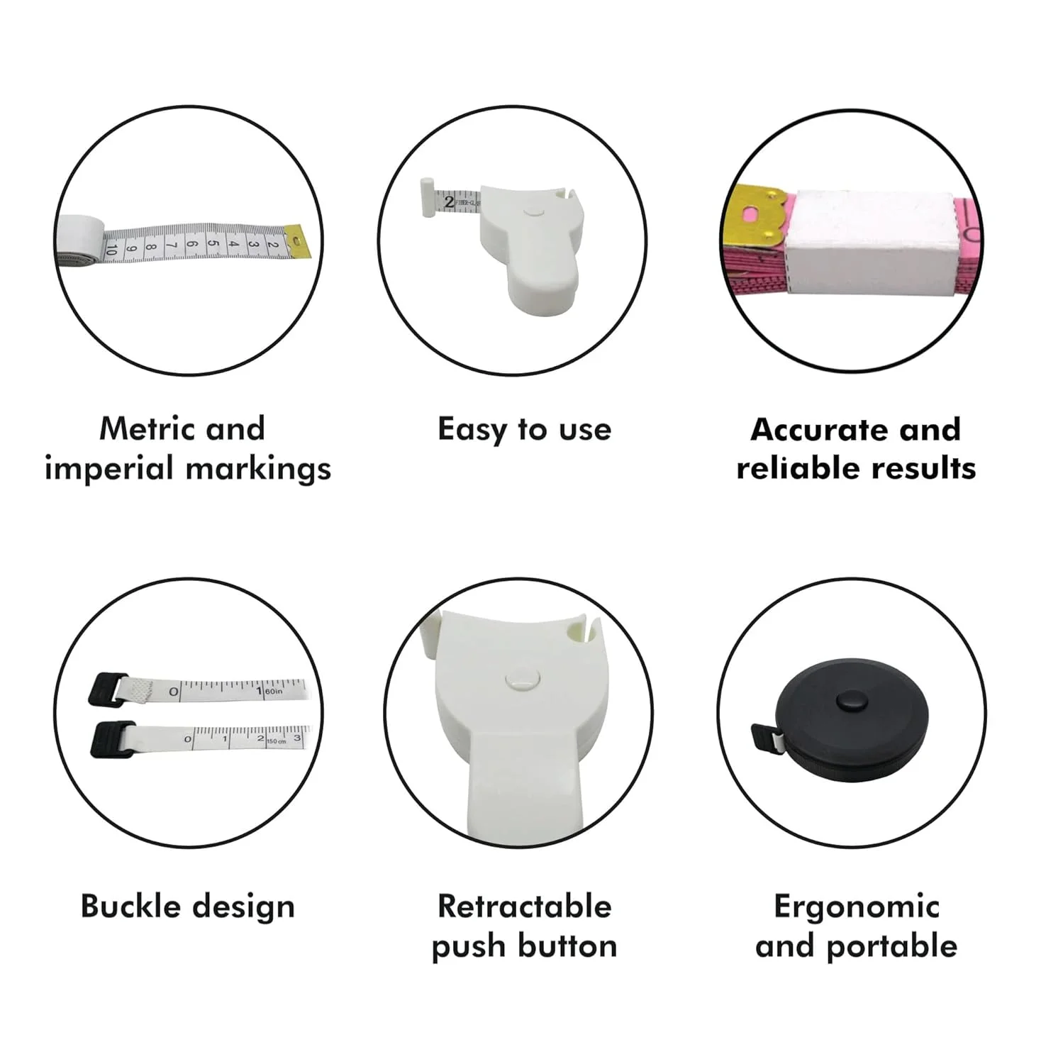 متر خیاطی گجتایم آمریکا (بسته 4 عددی) - جمع شونده، متریک چند منظوره دو طرفه - 3 عدد 60 اینچی، 1 عدد 120 اینچی متر خیاطی گجتایم آمریکا (بسته 4 عددی) - جمع شونده، متریک چند منظوره دو طرفه - 3 عدد 60 اینچی، 1 عدد 120 اینچی