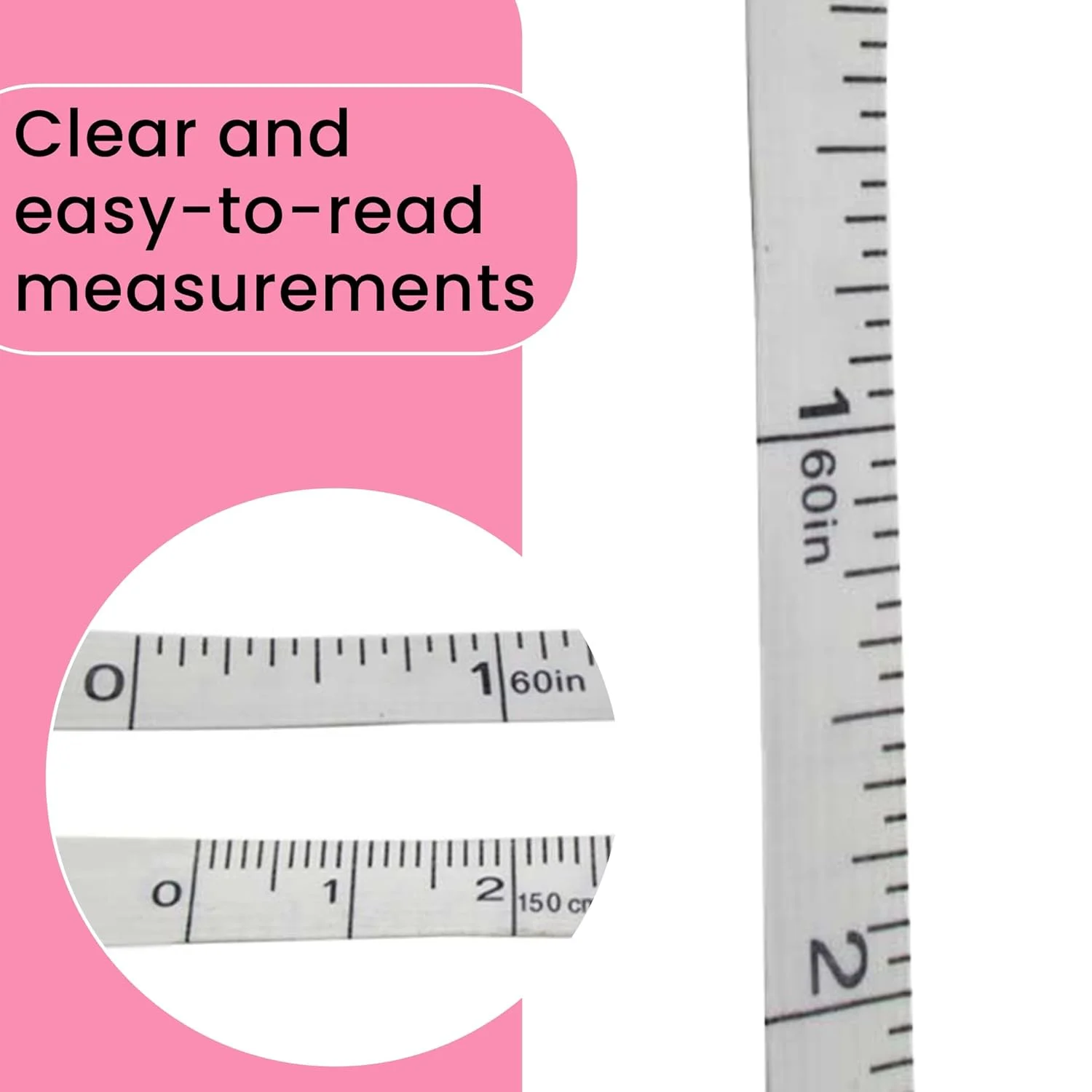 مجموعه متر خیاطی گجتایم آمریکا (بسته 5 عددی) - ابزار اندازه گیری برای دور کمر و بدن، خیاطی، صنایع دستی، DIY، بافندگی، تناسب اندام - جمع شونده، نرم و انعطاف پذیر مجموعه متر خیاطی گجتایم آمریکا (بسته 5 عددی) - ابزار اندازه گیری برای دور کمر و بدن، خیاطی، صنایع دستی، DIY، بافندگی، تناسب اندام - جمع شونده، نرم و انعطاف پذیر