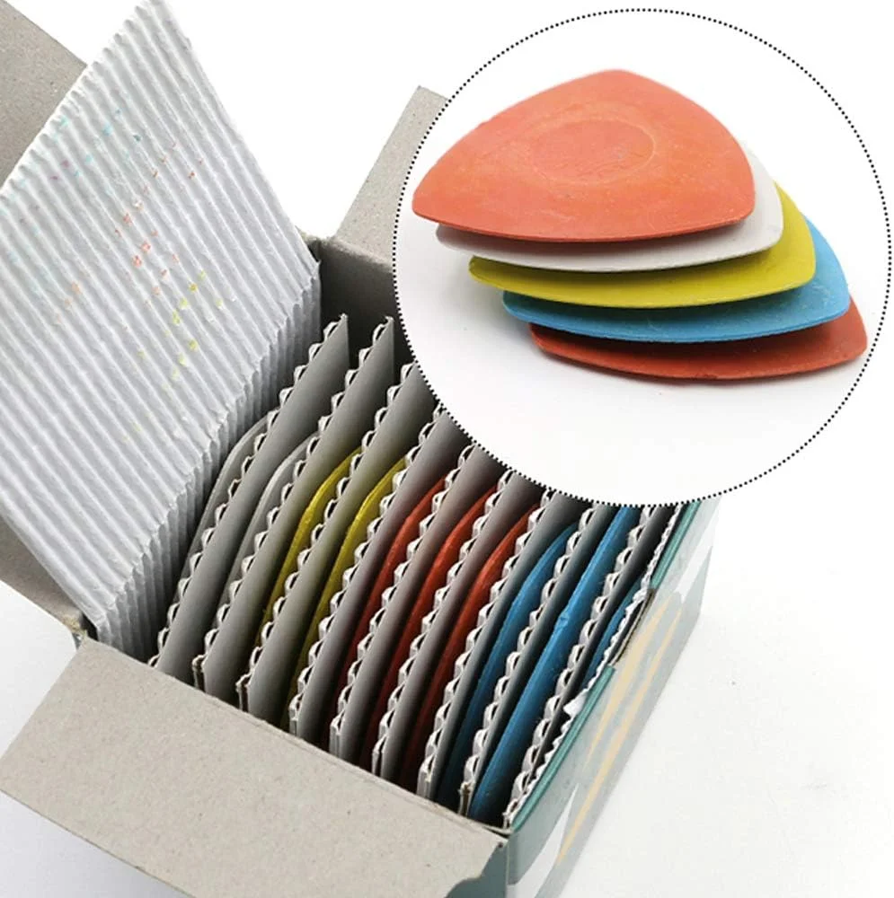 مجموعه 20 عددی گچ خیاطی حرفه ای findTop و 3 عدد متر نواری نرم، گچ خیاطی مثلثی و متر خیاطی دو طرفه، 1.5 متری 60 اینچی، رنگ های متنوع مجموعه 20 عددی گچ خیاطی حرفه ای findTop و 3 عدد متر نواری نرم، گچ خیاطی مثلثی و متر خیاطی دو طرفه، 1.5 متری 60 اینچی، رنگ های متنوع