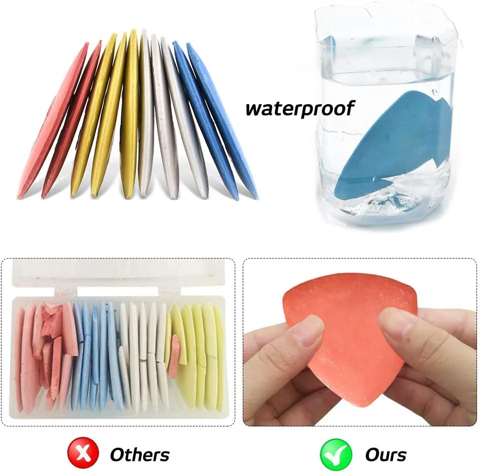 مجموعه 20 عددی گچ خیاطی حرفه ای findTop و 3 عدد متر نواری نرم، گچ خیاطی مثلثی و متر خیاطی دو طرفه، 1.5 متری 60 اینچی، رنگ های متنوع مجموعه 20 عددی گچ خیاطی حرفه ای findTop و 3 عدد متر نواری نرم، گچ خیاطی مثلثی و متر خیاطی دو طرفه، 1.5 متری 60 اینچی، رنگ های متنوع