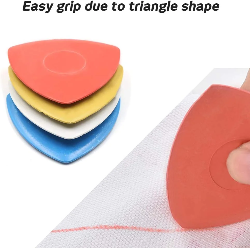 مجموعه 20 عددی گچ خیاطی حرفه ای findTop و 3 عدد متر نواری نرم، گچ خیاطی مثلثی و متر خیاطی دو طرفه، 1.5 متری 60 اینچی، رنگ های متنوع مجموعه 20 عددی گچ خیاطی حرفه ای findTop و 3 عدد متر نواری نرم، گچ خیاطی مثلثی و متر خیاطی دو طرفه، 1.5 متری 60 اینچی، رنگ های متنوع