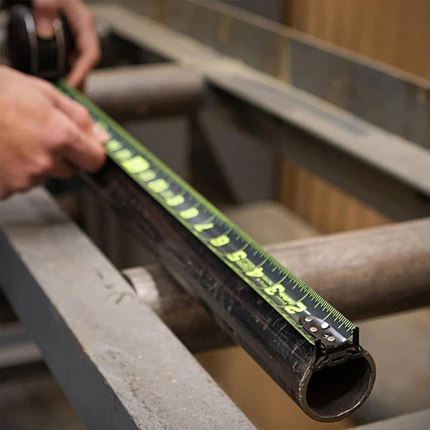 متر فلزی فلورسنت، متر فلزی قفل شونده فلورسنت، متر فلزی استیل جمع شونده قابل حمل، خط کش اندازه گیری ابزار خیاطی بدنه فلورسنت با کنترل جمع شدن متر فلزی فلورسنت، متر فلزی قفل شونده فلورسنت، متر فلزی استیل جمع شونده قابل حمل، خط کش اندازه گیری ابزار خیاطی بدنه فلورسنت با کنترل جمع شدن