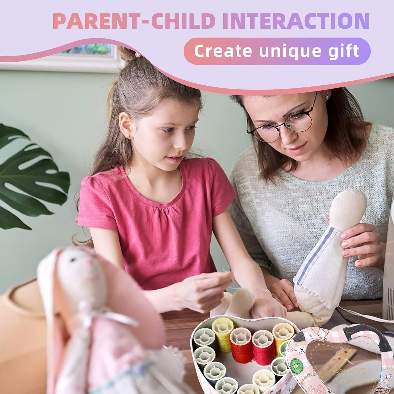 جعبه خیاطی قابل حمل Excefore برای مبتدیان - ست خیاطی کوچک و مناسب مسافرت با قیچی، انگشتانه و متر - برای تعمیرات اضطراری و پروژه های DIY جعبه خیاطی قابل حمل Excefore برای مبتدیان - ست خیاطی کوچک و مناسب مسافرت با قیچی، انگشتانه و متر - برای تعمیرات اضطراری و پروژه های DIY