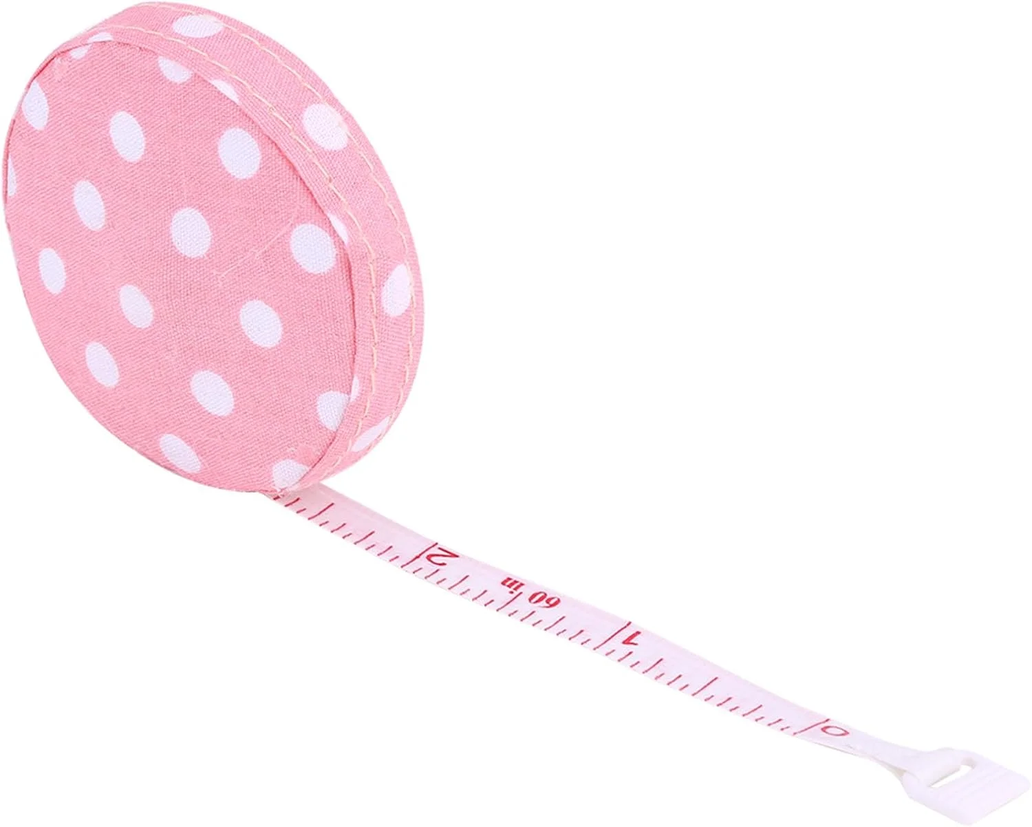 فافهیسی یک عدد متر نواری 150 سانتی متر / 60 اینچ، متر اندازه گیری تناسب اندام بدن (شماره 4 پایه گل رز نقطه سفید) فافهیسی یک عدد متر نواری 150 سانتی متر / 60 اینچ، متر اندازه گیری تناسب اندام بدن (شماره 4 پایه گل رز نقطه سفید)