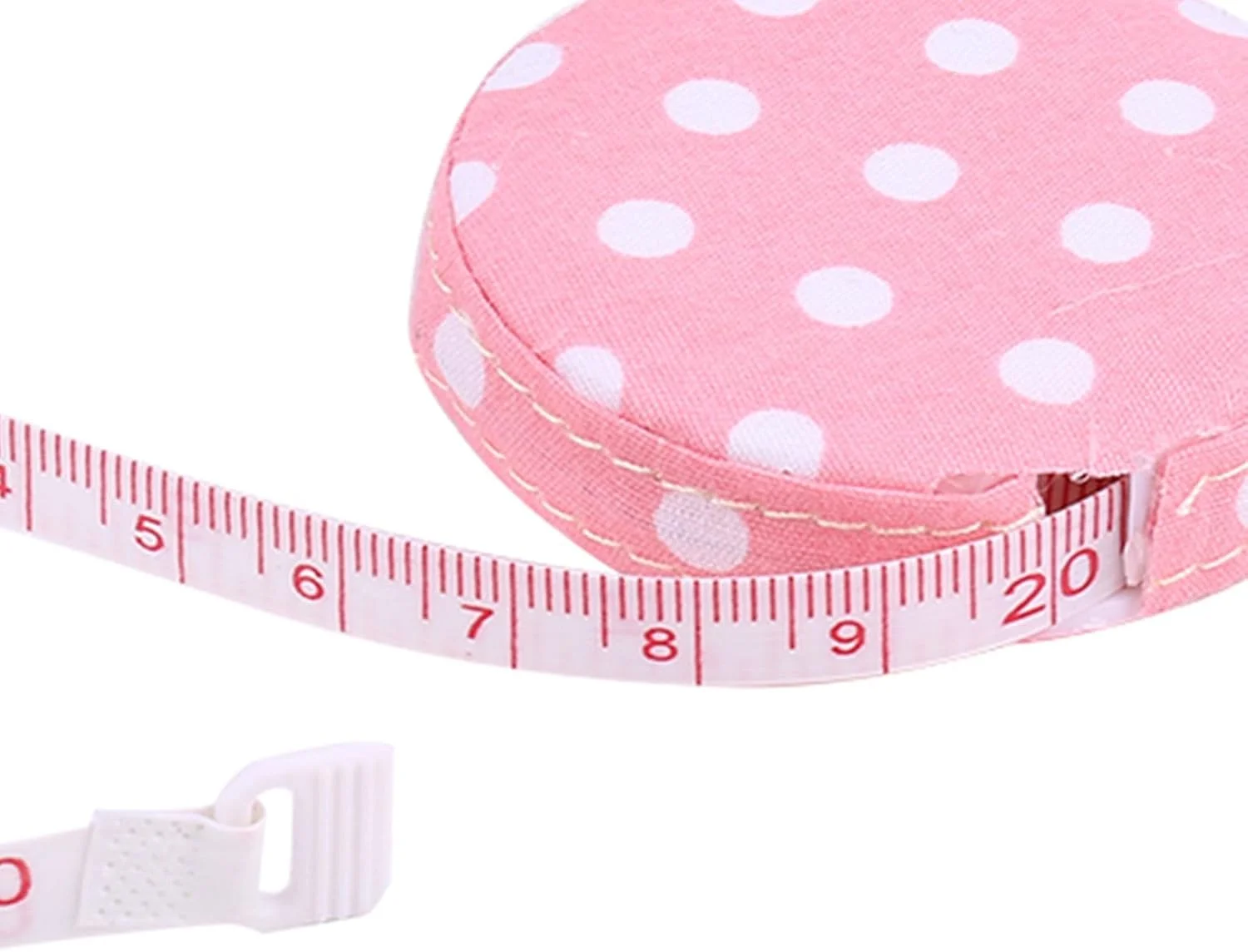 فافهیسی یک عدد متر نواری 150 سانتی متر / 60 اینچ، متر اندازه گیری تناسب اندام بدن (شماره 4 پایه گل رز نقطه سفید) فافهیسی یک عدد متر نواری 150 سانتی متر / 60 اینچ، متر اندازه گیری تناسب اندام بدن (شماره 4 پایه گل رز نقطه سفید)