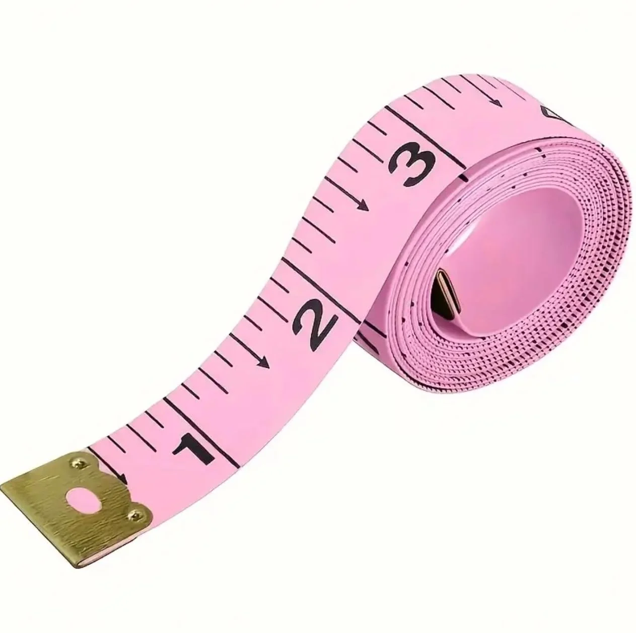 متر نواری جمع شونده بدن - 150 سانتی متر / 60 اینچ برای تناسب اندام، کاهش وزن، خیاطی - صورتی متر نواری جمع شونده بدن - 150 سانتی متر / 60 اینچ برای تناسب اندام، کاهش وزن، خیاطی - صورتی