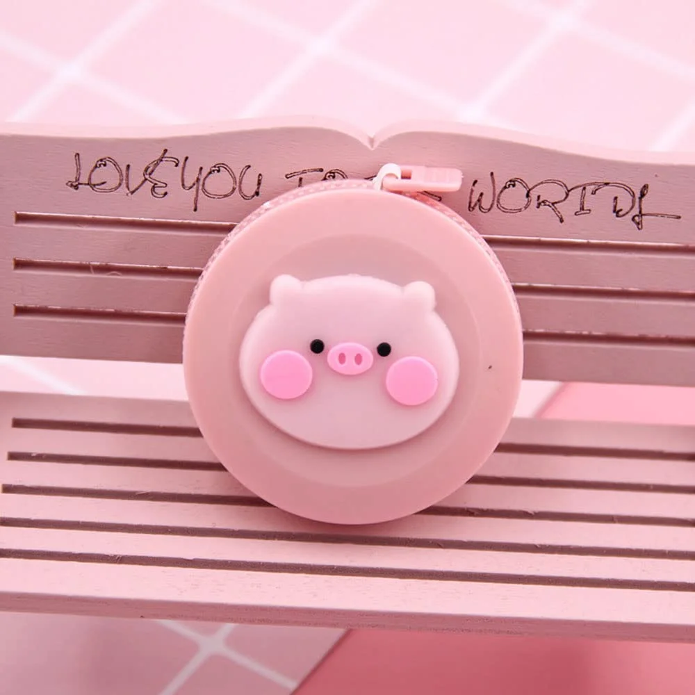 مجموعه متر خیاطی ELANE شامل 9 متر نواری جیبی کارتونی و بامزه جمع شونده کوچک برای بدن، خیاطی، برش، اندازه گیری کاهش وزن مجموعه متر خیاطی ELANE شامل 9 متر نواری جیبی کارتونی و بامزه جمع شونده کوچک برای بدن، خیاطی، برش، اندازه گیری کاهش وزن