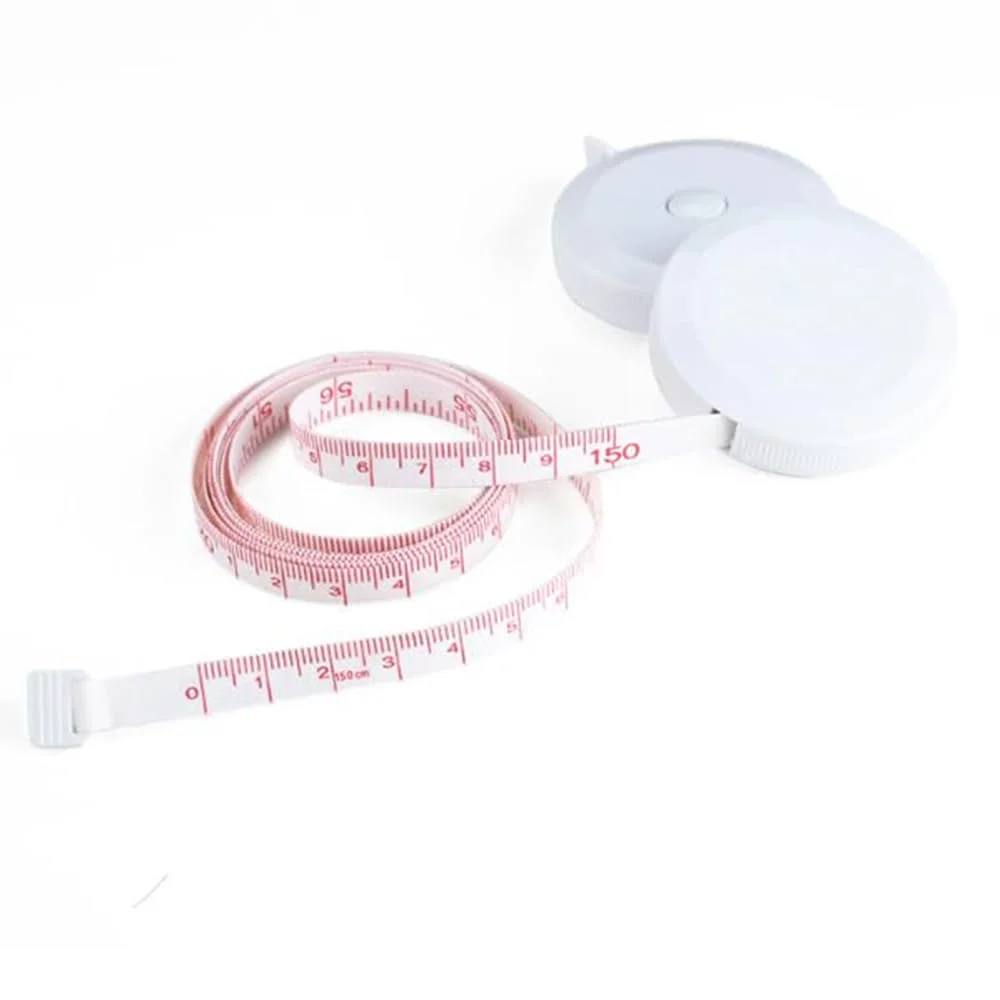 متر خیاطی کوچک DWYGZSTR، طول 1.5 متر، با متر کوچک و متر پلاستیکی (سفید قرمز) متر خیاطی کوچک DWYGZSTR، طول 1.5 متر، با متر کوچک و متر پلاستیکی (سفید قرمز)