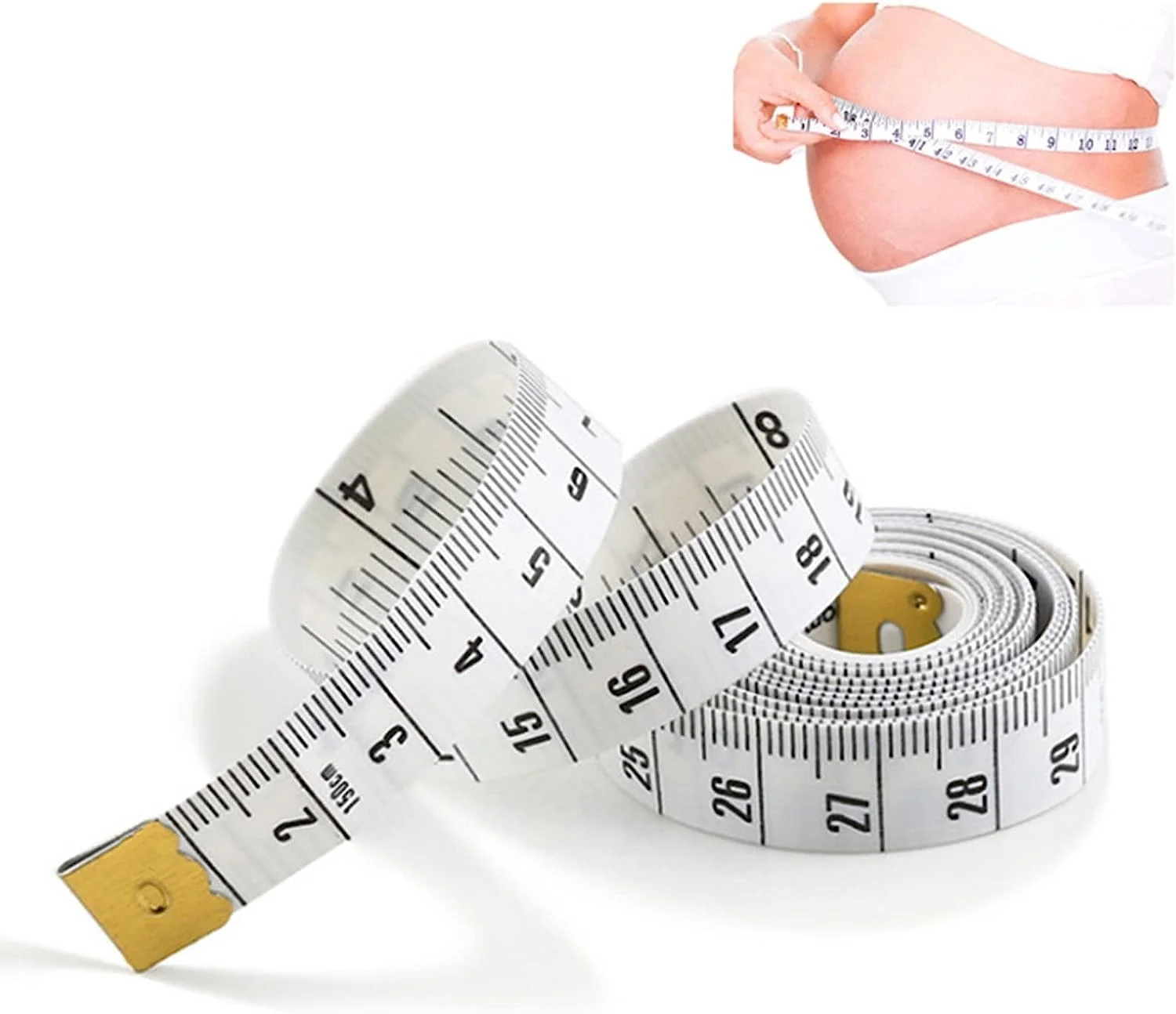 DPWOUM 2 عدد خط کش خیاطی دو مقیاسی نوار اندازه گیری بدن خط کش خیاطی اندازه گیری دور سایش مقاوم با دوام DPWOUM 2 عدد خط کش خیاطی دو مقیاسی نوار اندازه گیری بدن خط کش خیاطی اندازه گیری دور سایش مقاوم با دوام