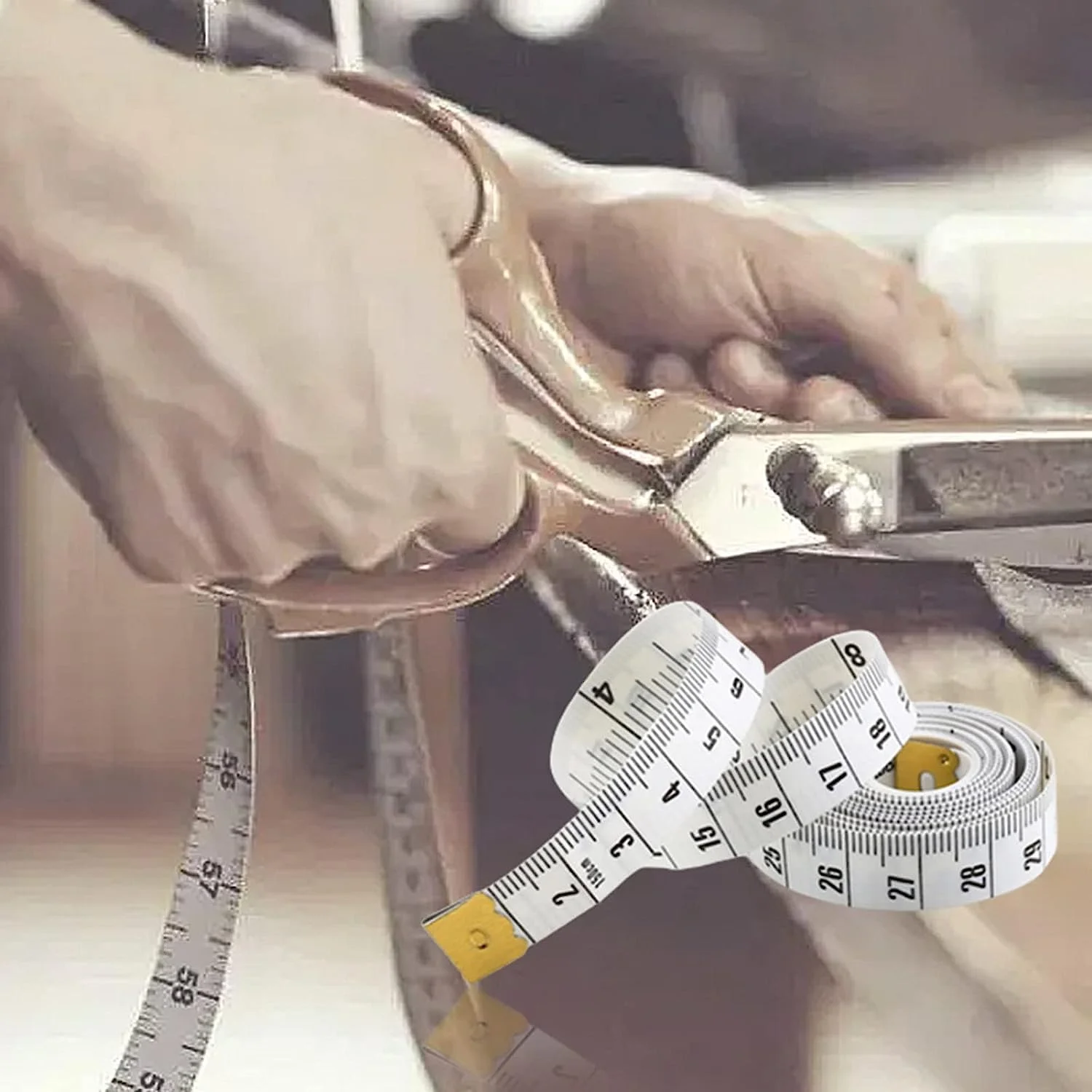 DPWOUM 2 عدد خط کش خیاطی دو مقیاسی نوار اندازه گیری بدن خط کش خیاطی اندازه گیری دور سایش مقاوم با دوام DPWOUM 2 عدد خط کش خیاطی دو مقیاسی نوار اندازه گیری بدن خط کش خیاطی اندازه گیری دور سایش مقاوم با دوام