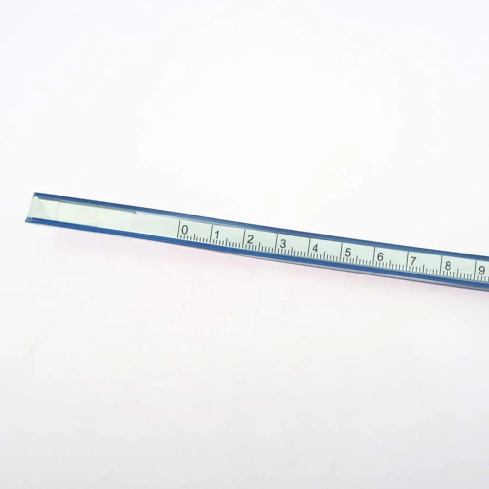 خط کش منحنی انعطاف پذیر DTFZQV، ابزار اندازه گیری و طراحی حلزونی، خط کش نوار پلاستیکی نرم، خط کش خیاطی پارچه ای برای اندازه گیری دور کمر، سینه بند و سر، خط کش دو طرفه خیاطی 60 سانتی متر (سایز 2)