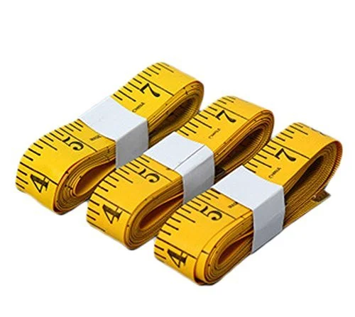 متر خیاطی نرم 3 متری (300 سانتی متر) پارچه ای، مناسب خیاطی، نوار فایبرگلاس تخت برای اندازه گیری بدن متر خیاطی نرم 3 متری (300 سانتی متر) پارچه ای، مناسب خیاطی، نوار فایبرگلاس تخت برای اندازه گیری بدن