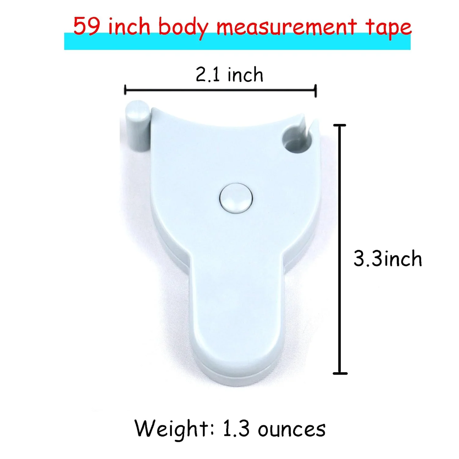 متر نواری اندازه گیری بدن Draduo - مقیاس دو طرفه 60 اینچی، متر نواری جمع شونده خودکار برای خیاطی و تناسب اندام، اندازه گیری سه گانه (سبز روشن) متر نواری اندازه گیری بدن Draduo - مقیاس دو طرفه 60 اینچی، متر نواری جمع شونده خودکار برای خیاطی و تناسب اندام، اندازه گیری سه گانه (سبز روشن)