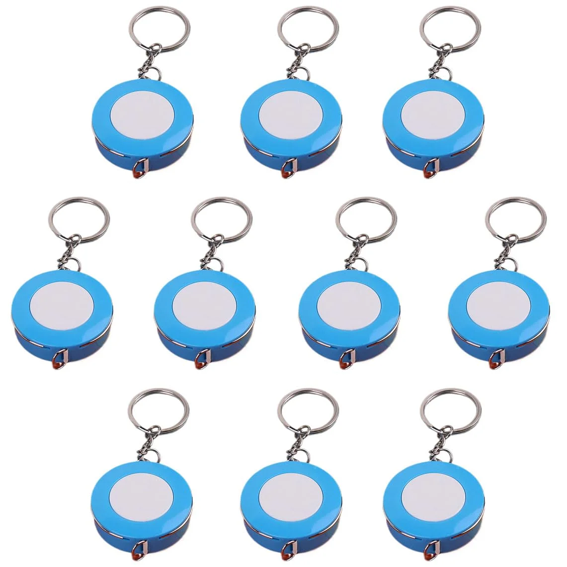 10 عدد متر نواری نرم بدنه، با جاکلیدی، 60 اینچ، آبی، متر نواری جمع شونده اتوماتیک، برای اندازه گیری دور کمر، صنایع دستی، خیاطی سریع، مسافرت 10 عدد متر نواری نرم بدنه، با جاکلیدی، 60 اینچ، آبی، متر نواری جمع شونده اتوماتیک، برای اندازه گیری دور کمر، صنایع دستی، خیاطی سریع، مسافرت