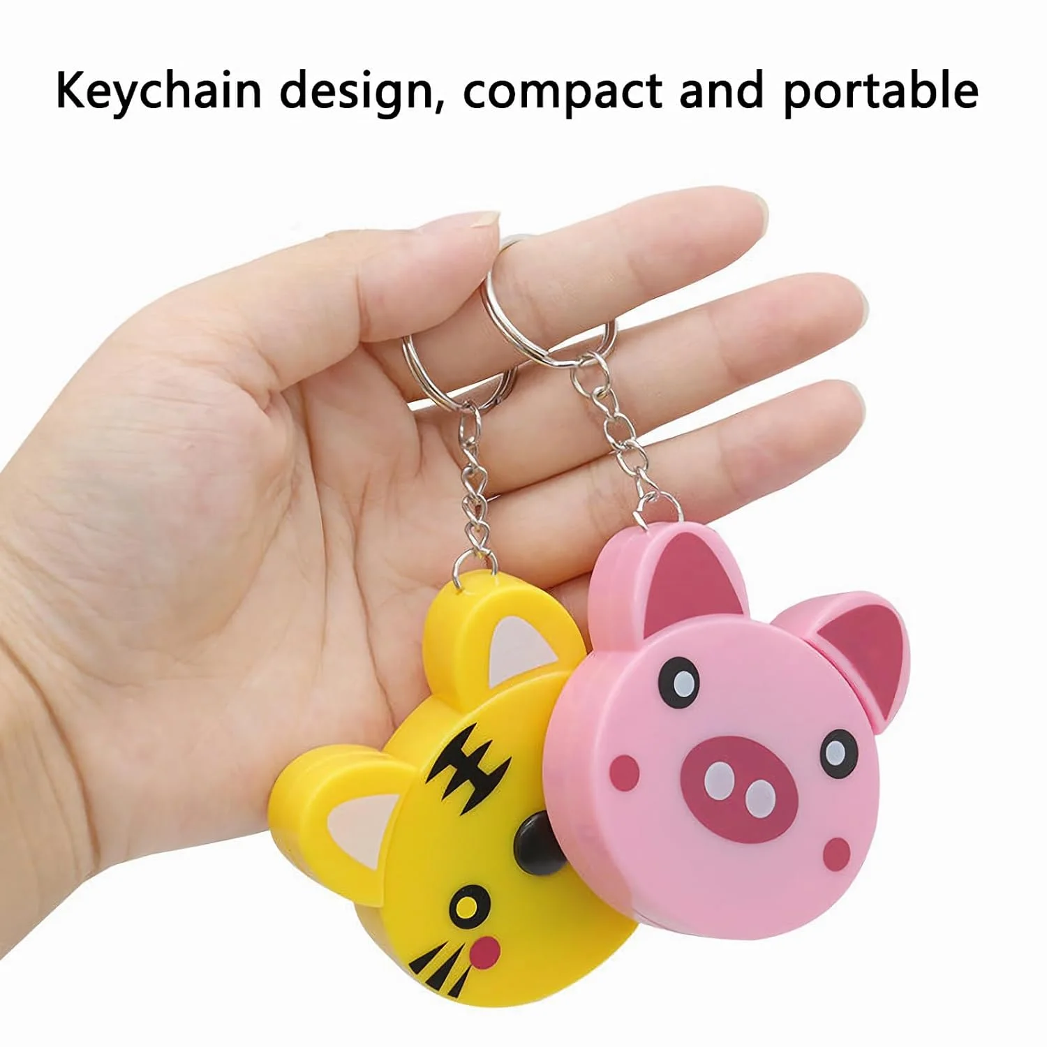 20 عدد متر نواری نرم بدن با جاکلیدی، متر پارچه ای کودکانه، متر نواری کوچک جمع شونده 60 اینچی طرح حیوانات، برای اندازه گیری دور کمر، خیاطی، صنایع دستی، مسافرت (زرد، سفید، صورتی، سبز) 20 عدد متر نواری نرم بدن با جاکلیدی، متر پارچه ای کودکانه، متر نواری کوچک جمع شونده 60 اینچی طرح حیوانات، برای اندازه گیری دور کمر، خیاطی، صنایع دستی، مسافرت (زرد، سفید، صورتی، سبز)