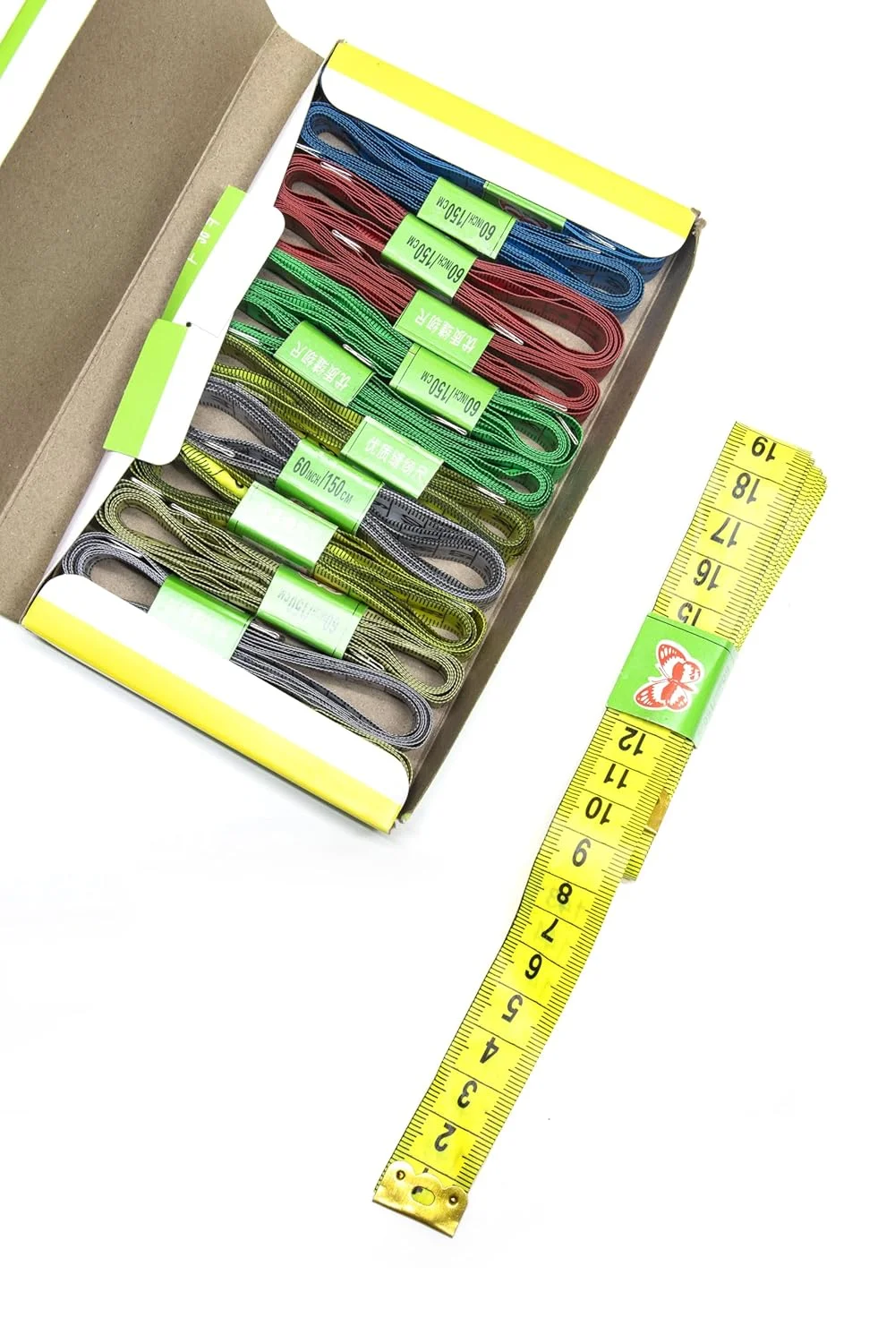 ست 12 عددی متر خیاطی دو طرفه، 150 سانتی متر طول | لوازم خیاطی